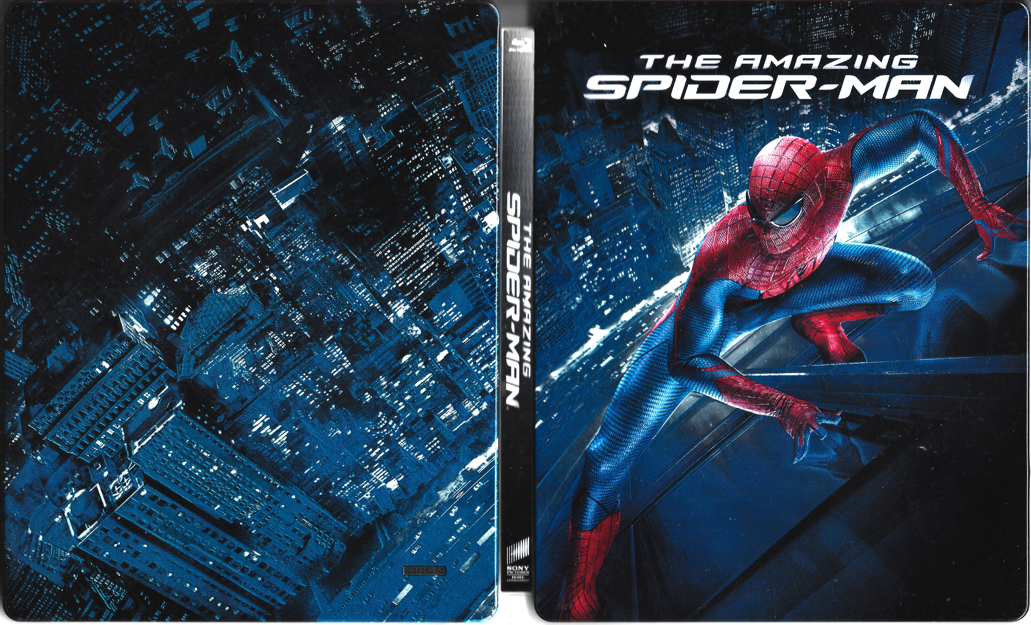 Jaquette DVD The Amazing Spider-Man (BLU-RAY) v4
