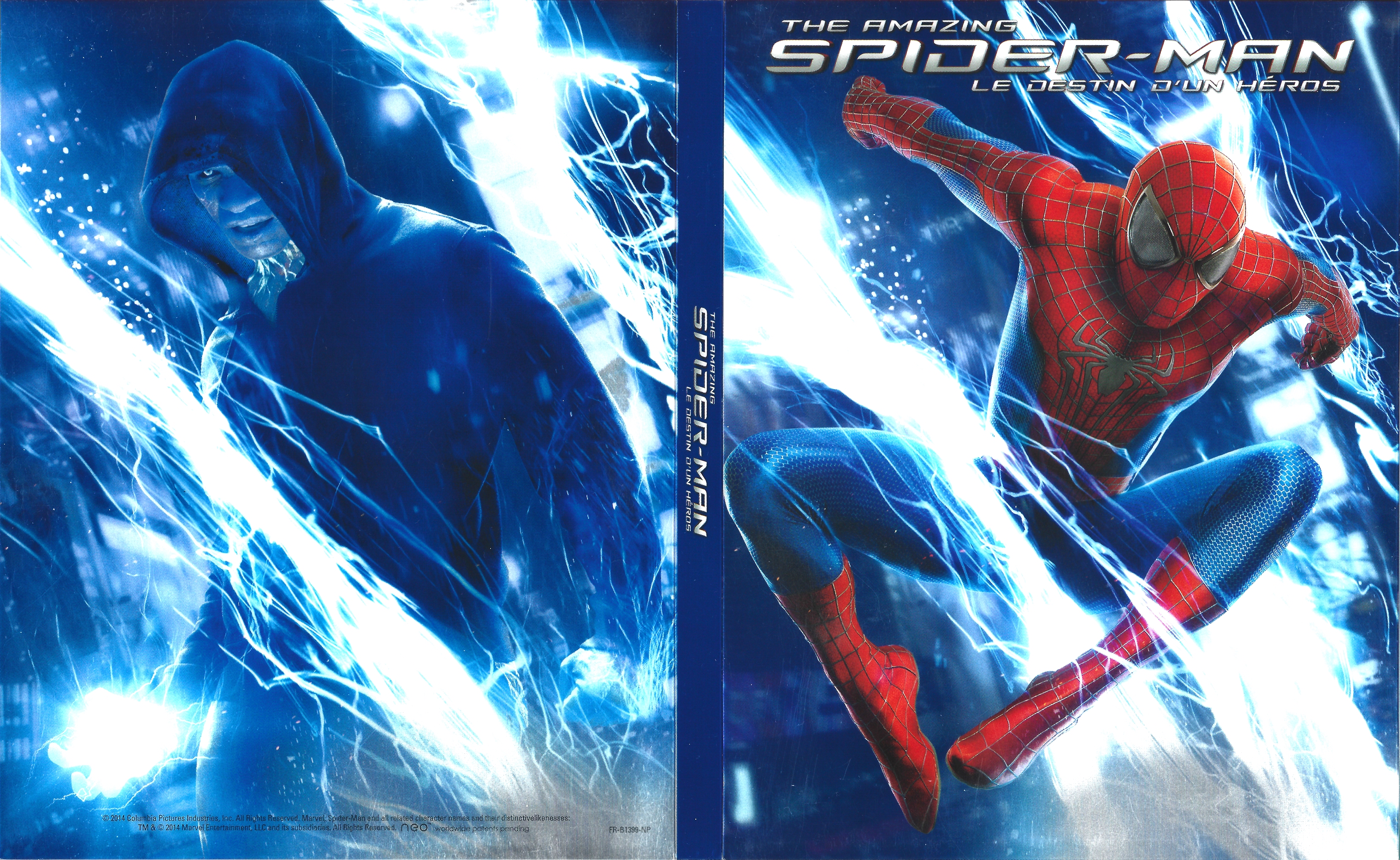 Jaquette DVD The Amazing Spider-Man : le destin d