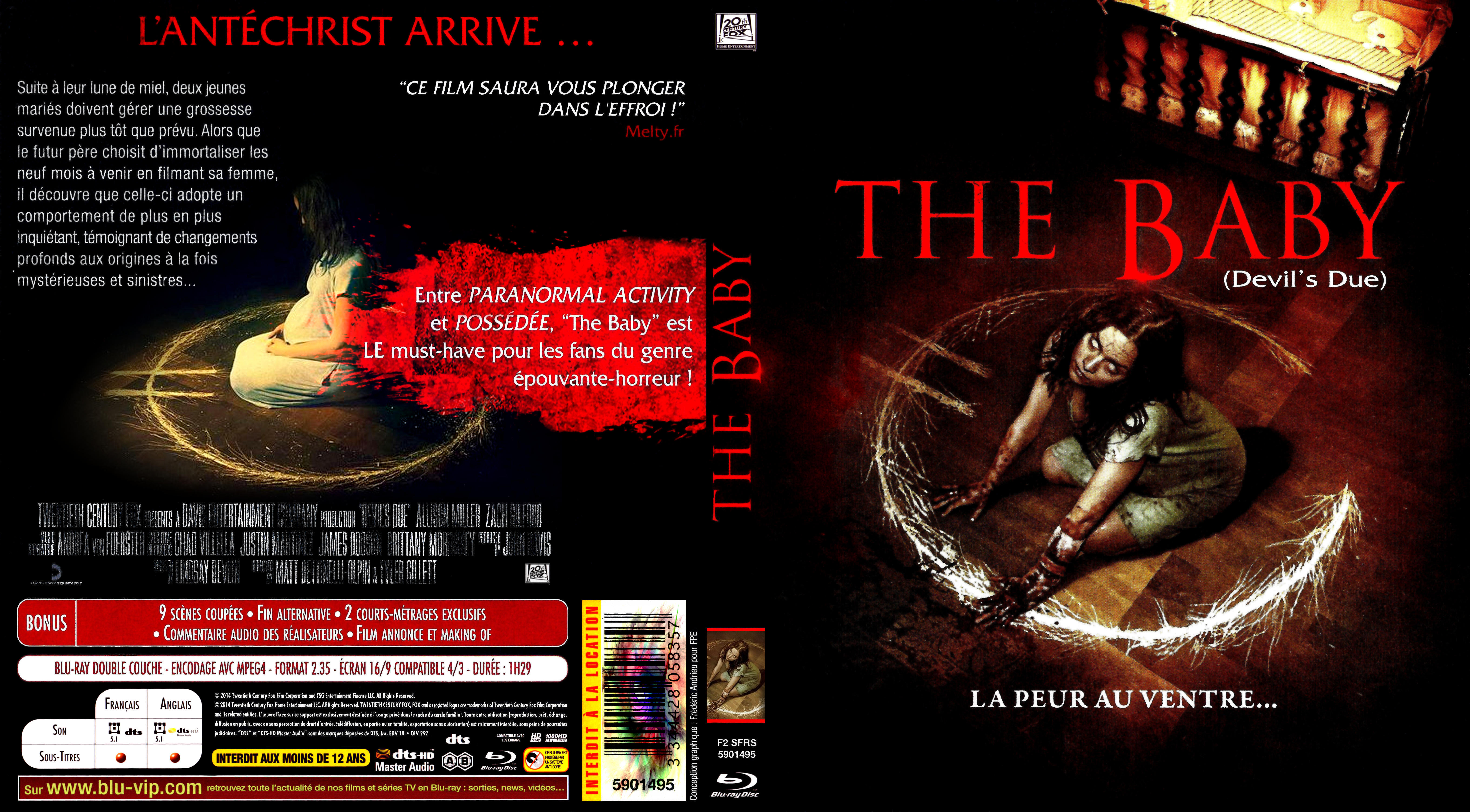 Jaquette DVD The Baby - Devil