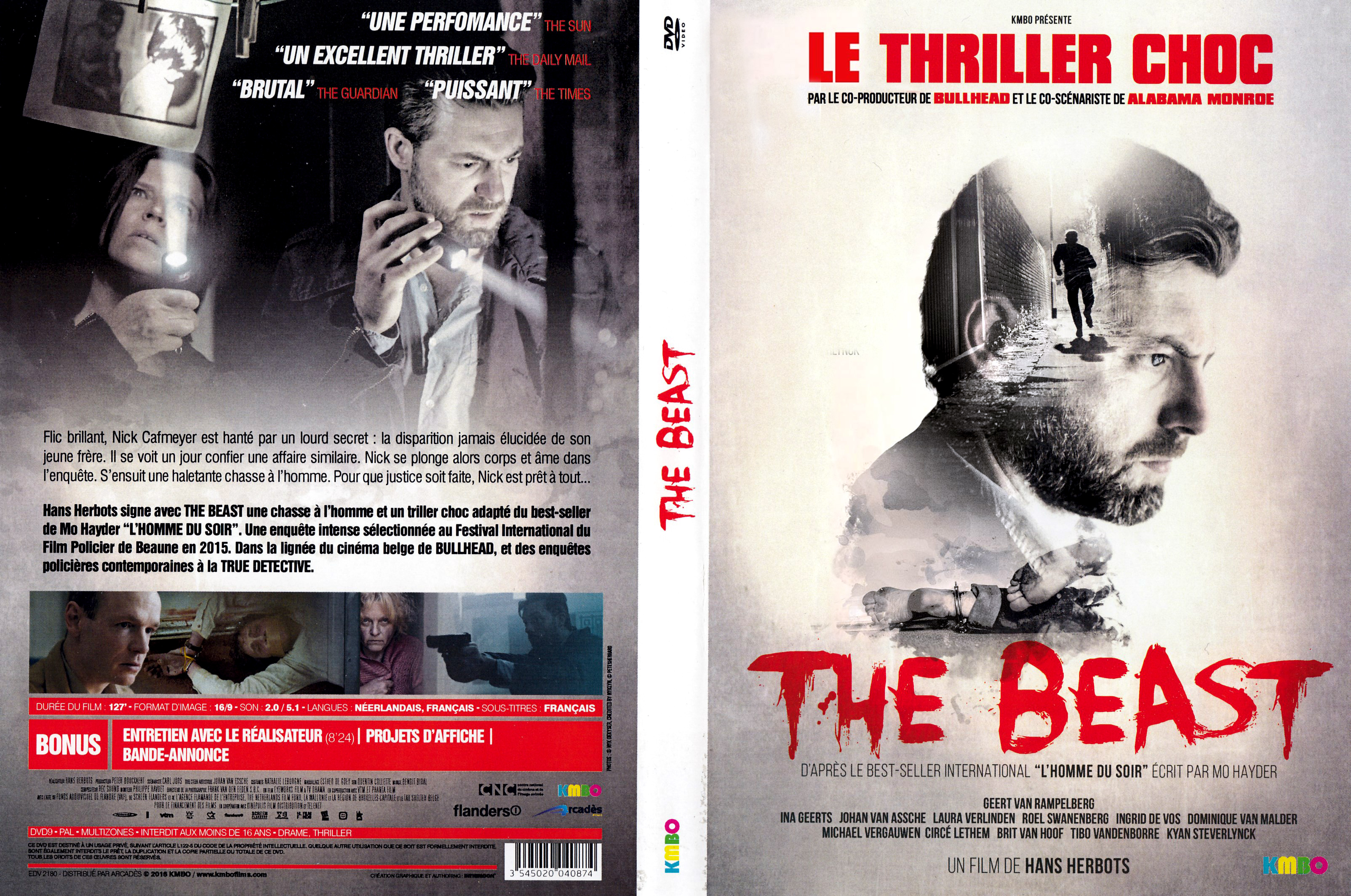 Jaquette DVD The Beast (2015)
