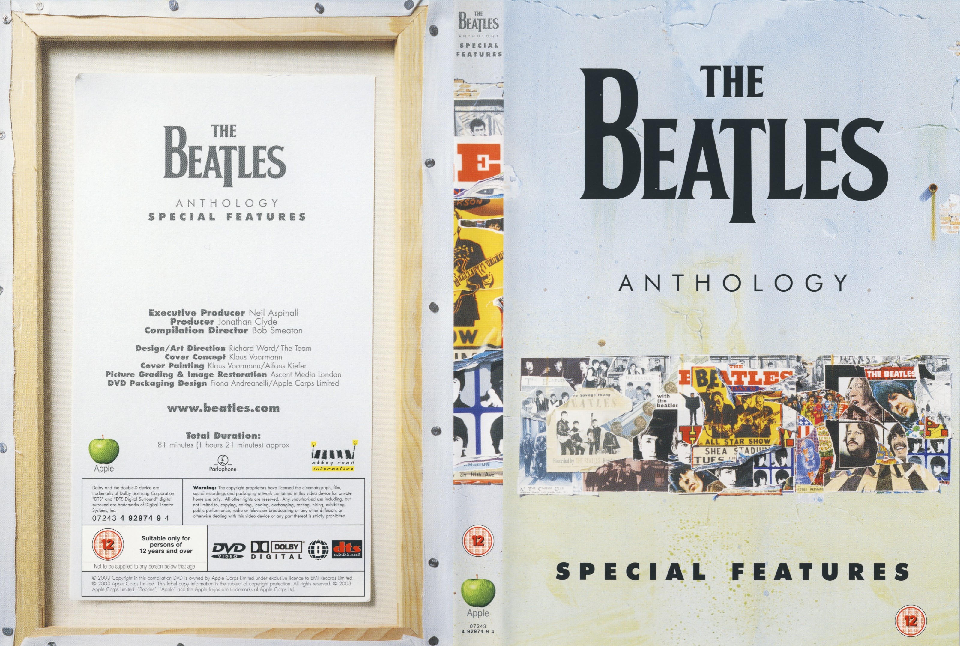 Jaquette DVD The Beatles anthology vol 5