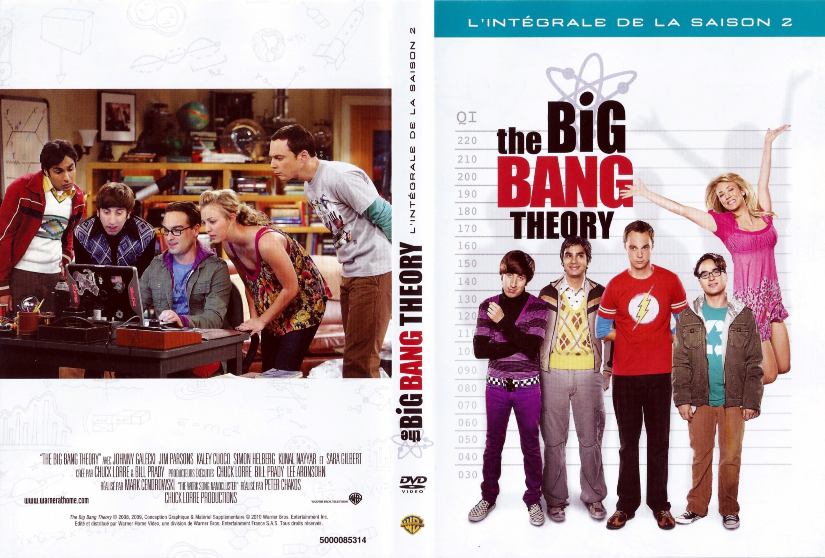 Jaquette DVD The Big Bang Theory Saison 2 v2