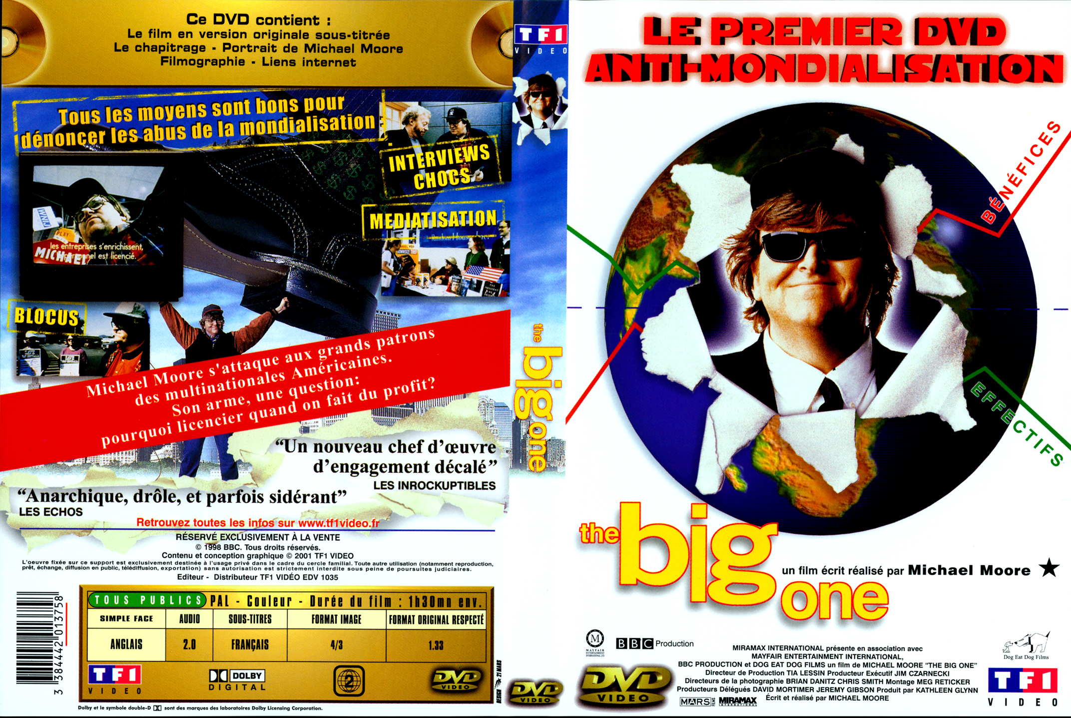 Jaquette DVD The Big One