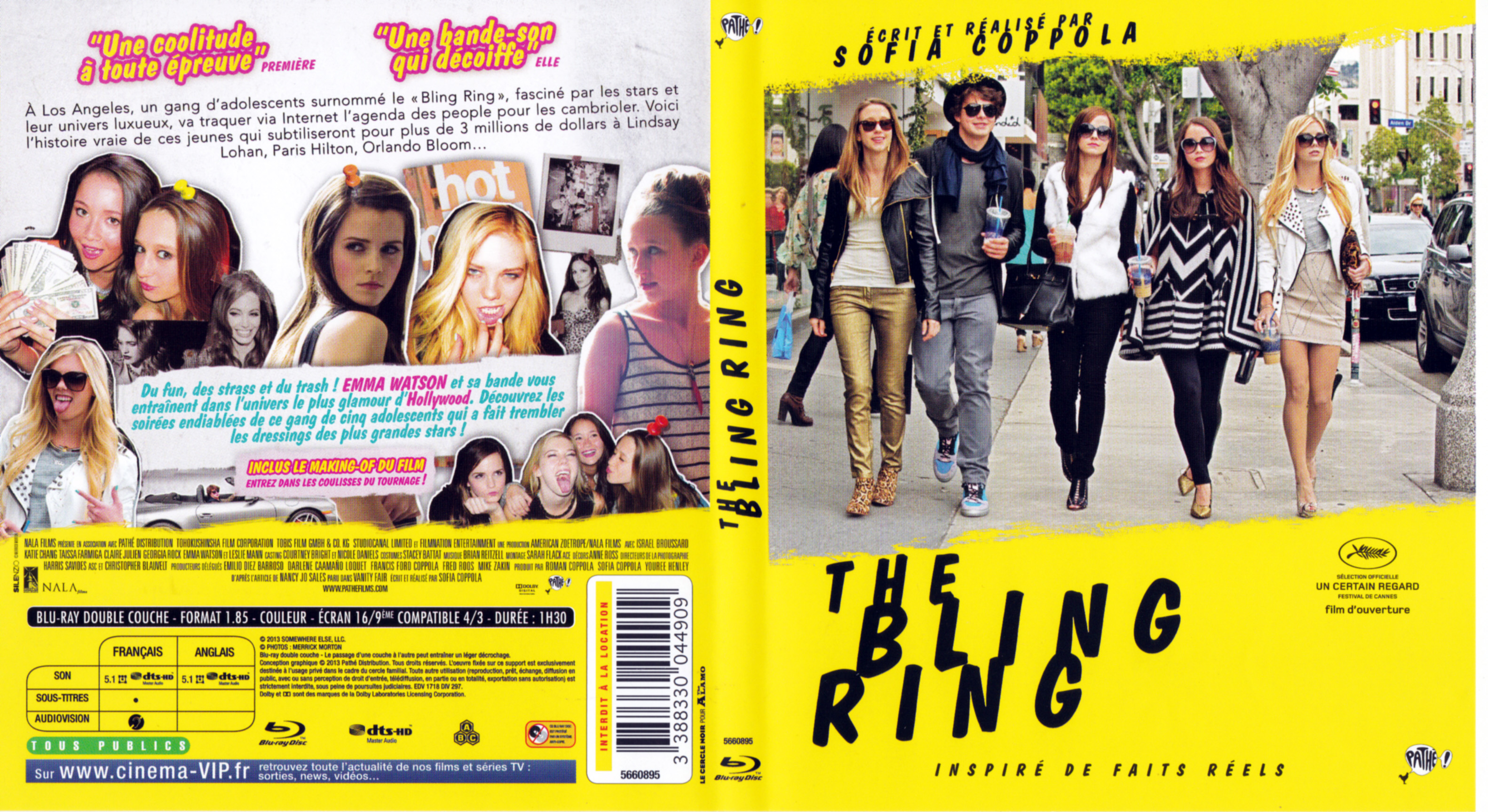 Jaquette DVD The Bling Ring (BLU-RAY)