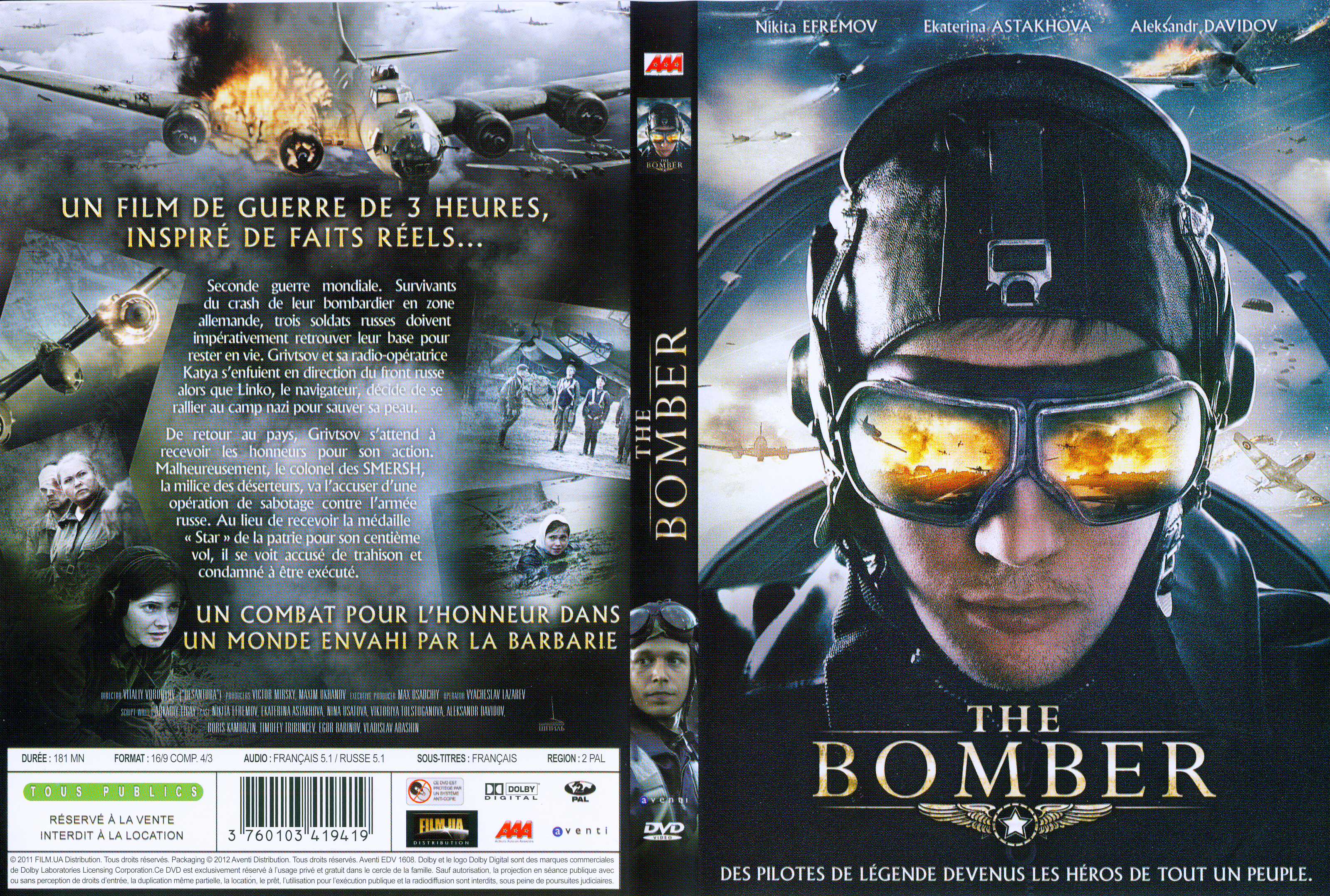 Jaquette DVD The Bomber