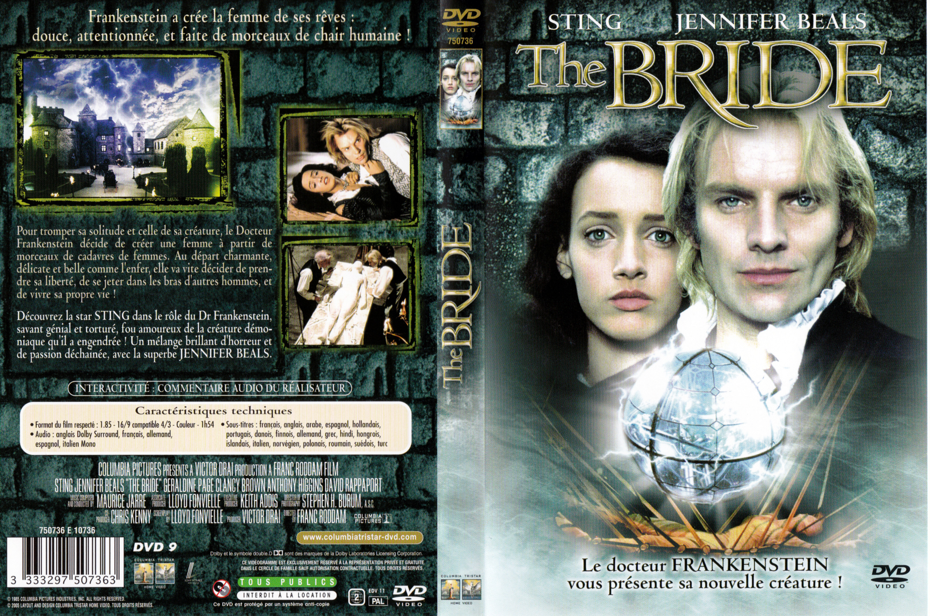Jaquette DVD The Bride - La Promise