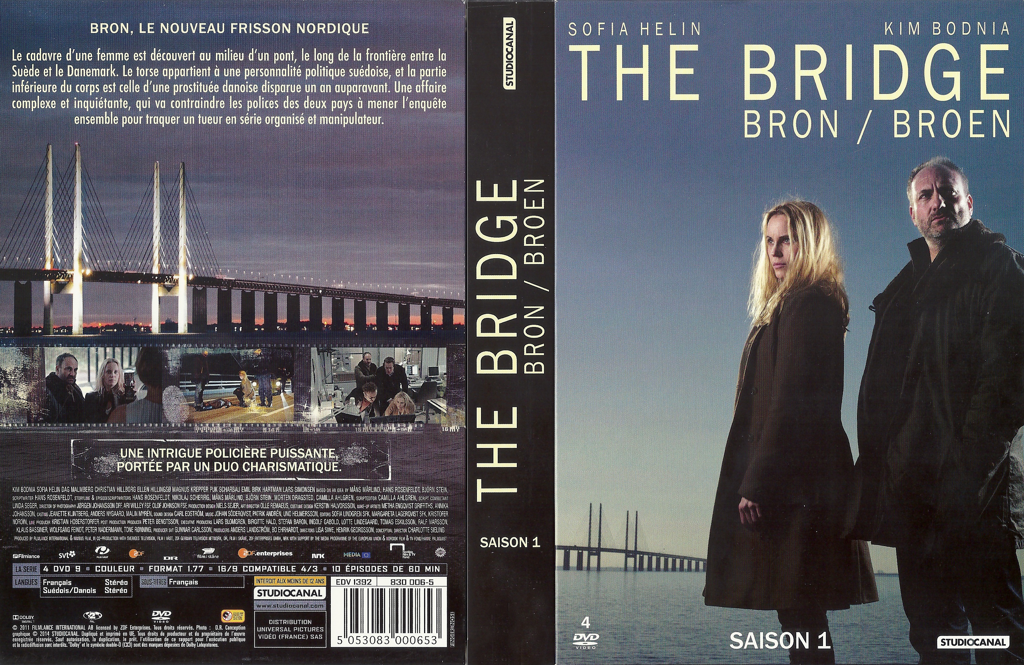 Jaquette DVD The Bridge Saison 1