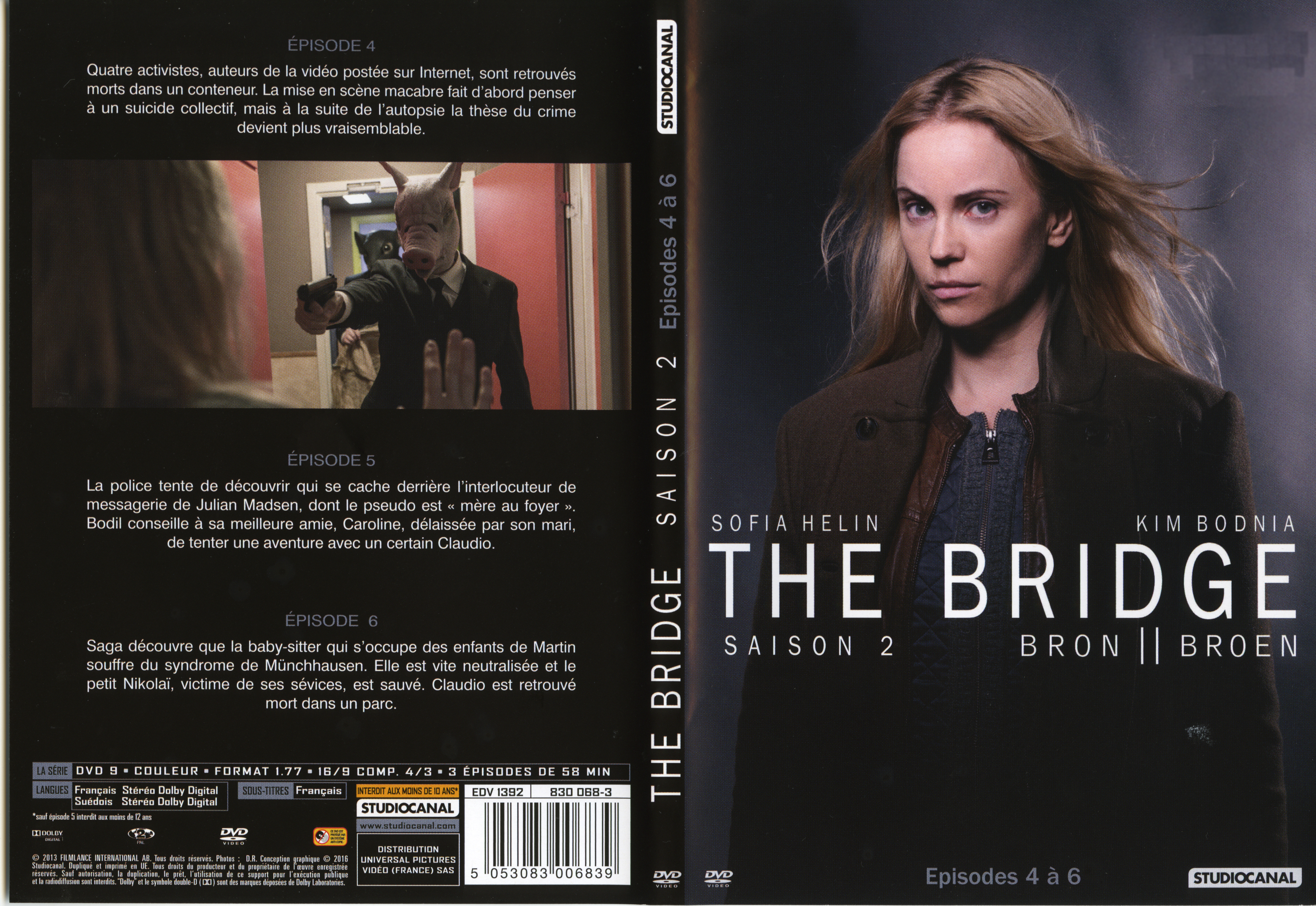 Jaquette DVD The Bridge Saison 2 DVD 2