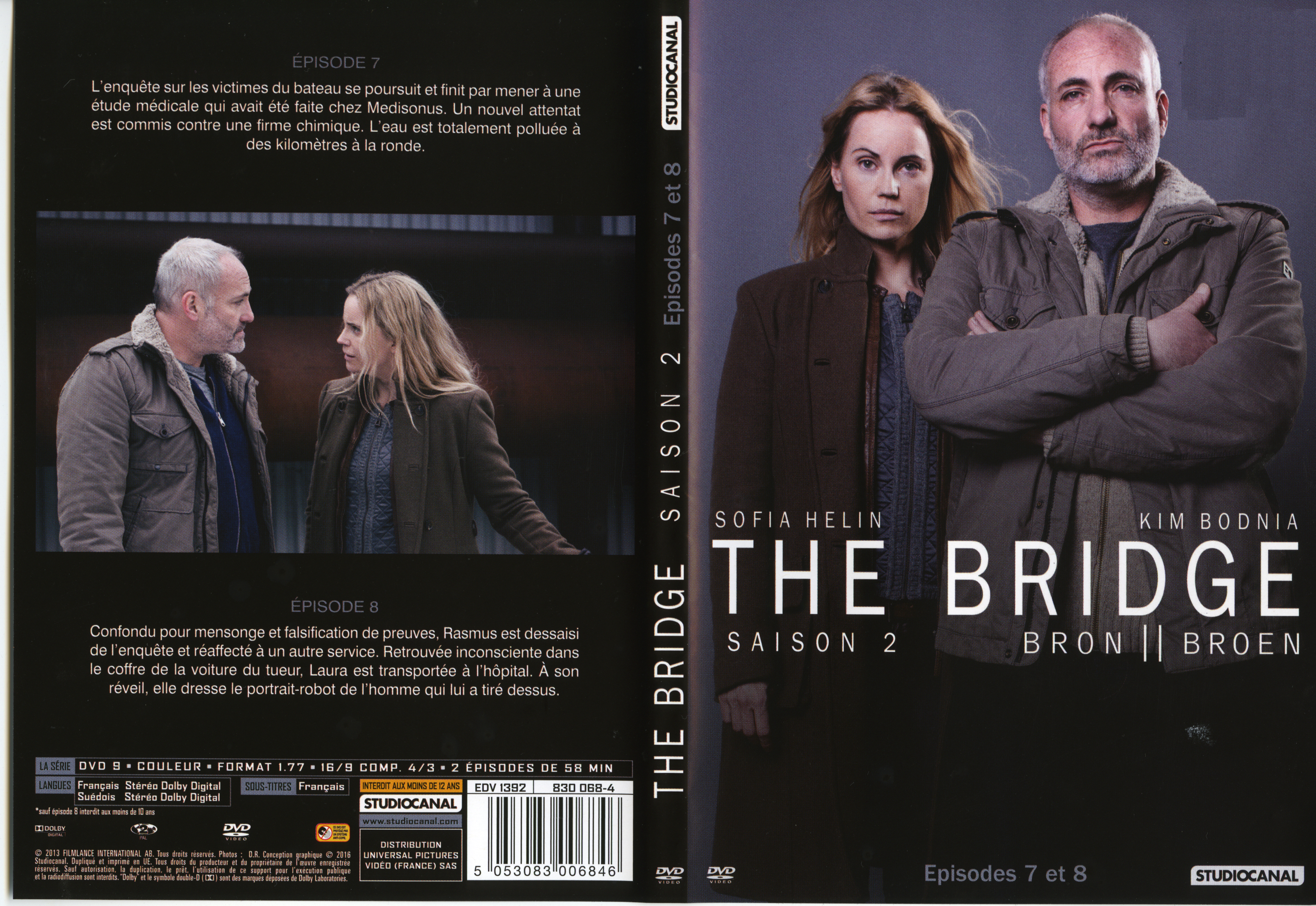 Jaquette DVD The Bridge Saison 2 DVD 3