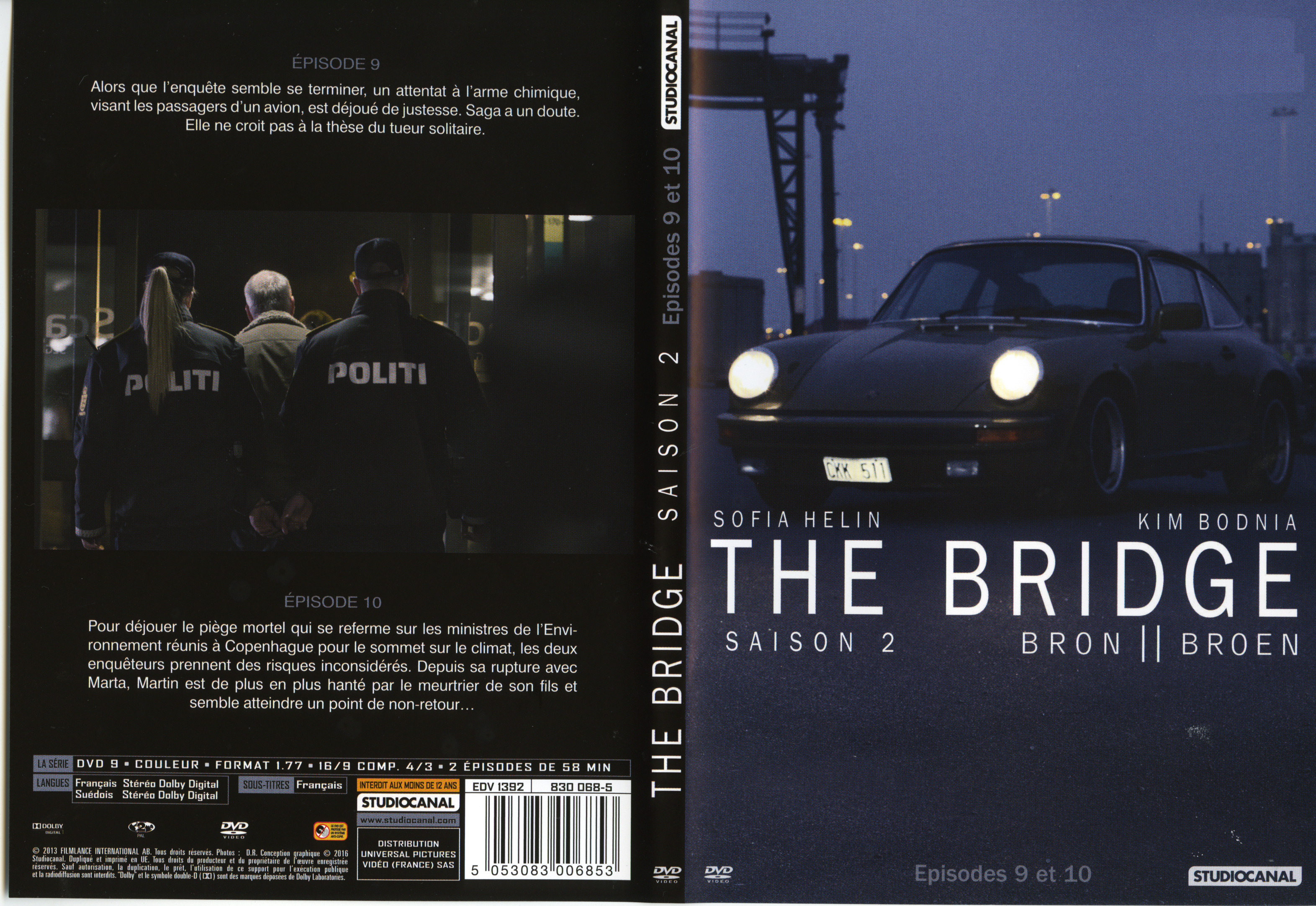 Jaquette DVD The Bridge Saison 2 DVD 4