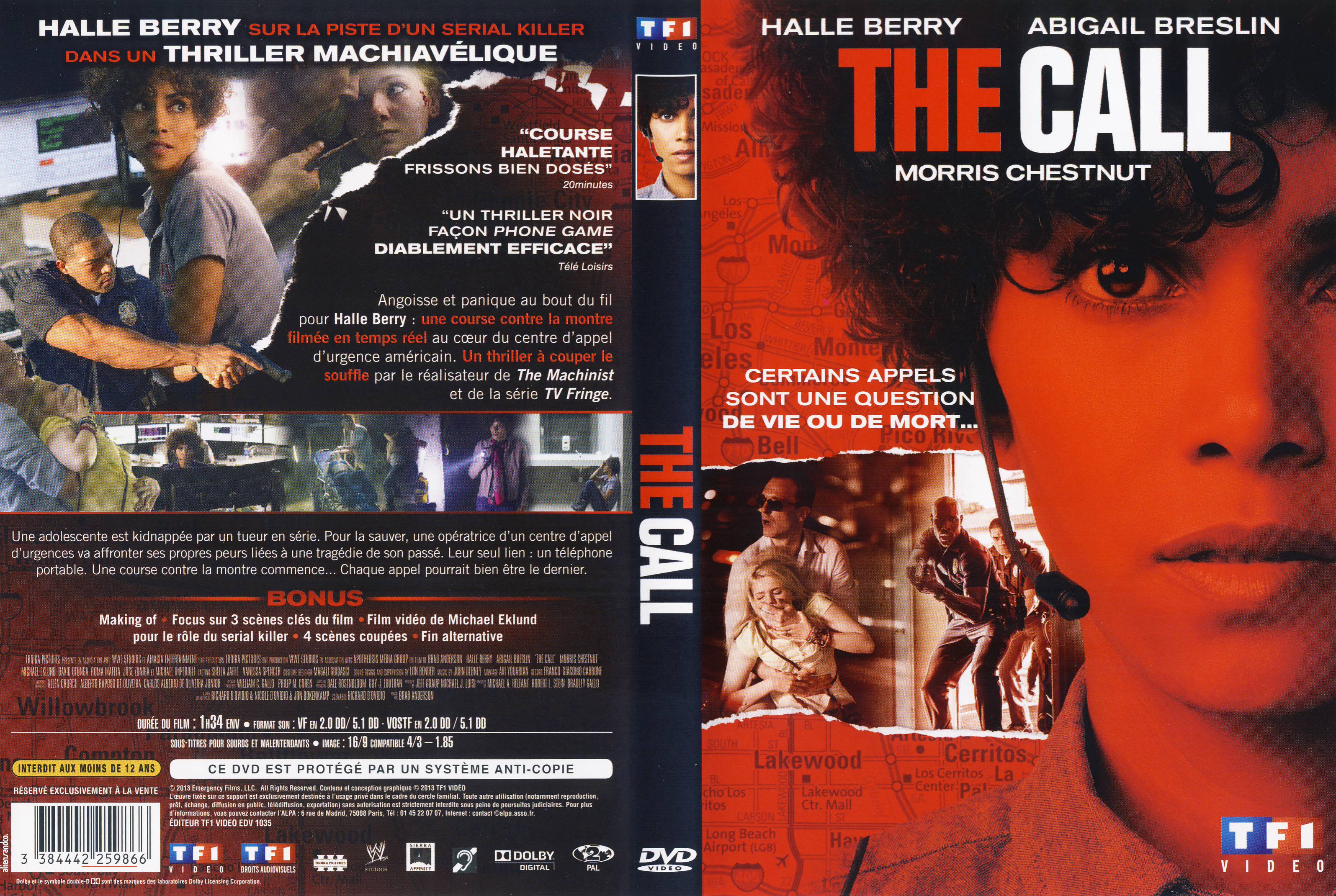 Jaquette DVD The Call