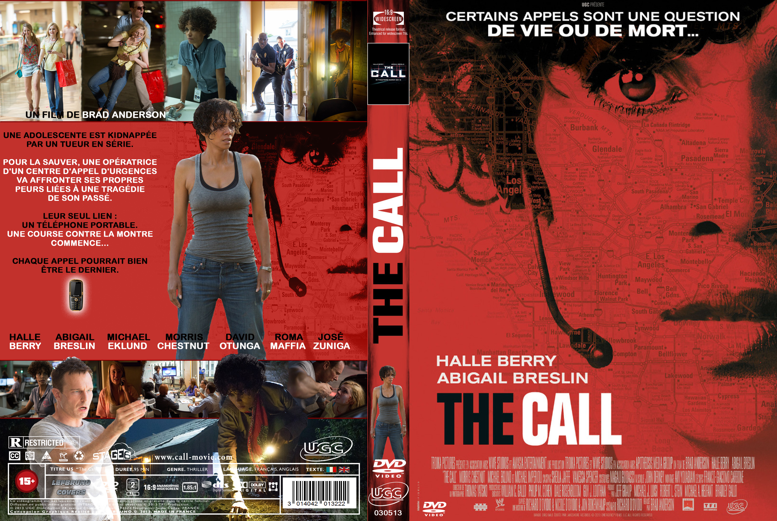 Jaquette DVD The Call custom