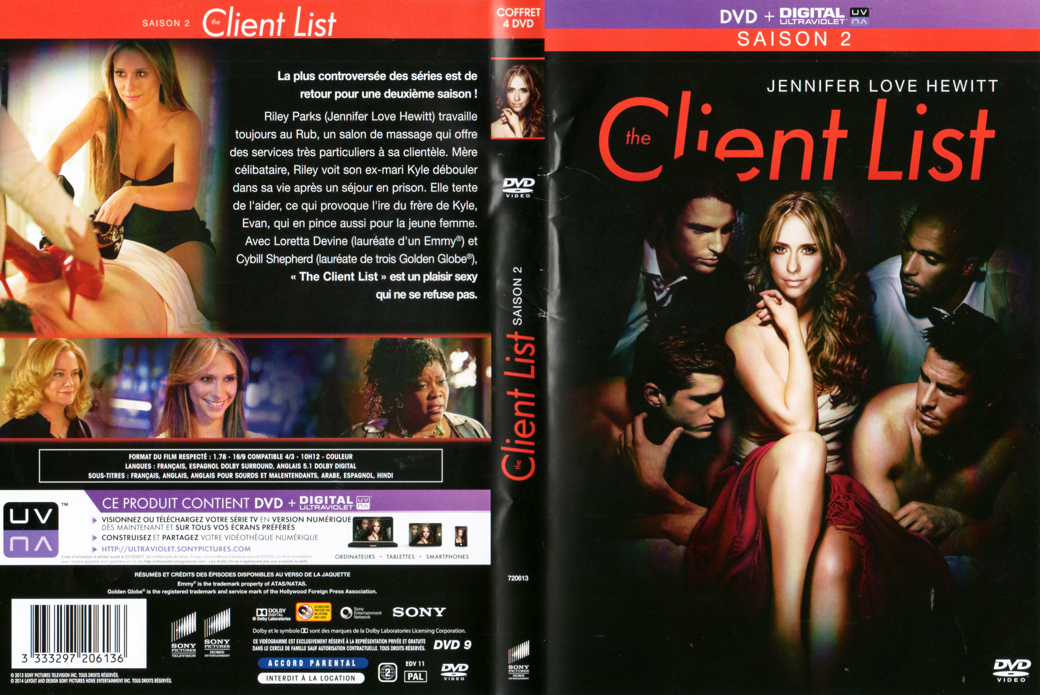 Jaquette DVD The Client List Saison 2