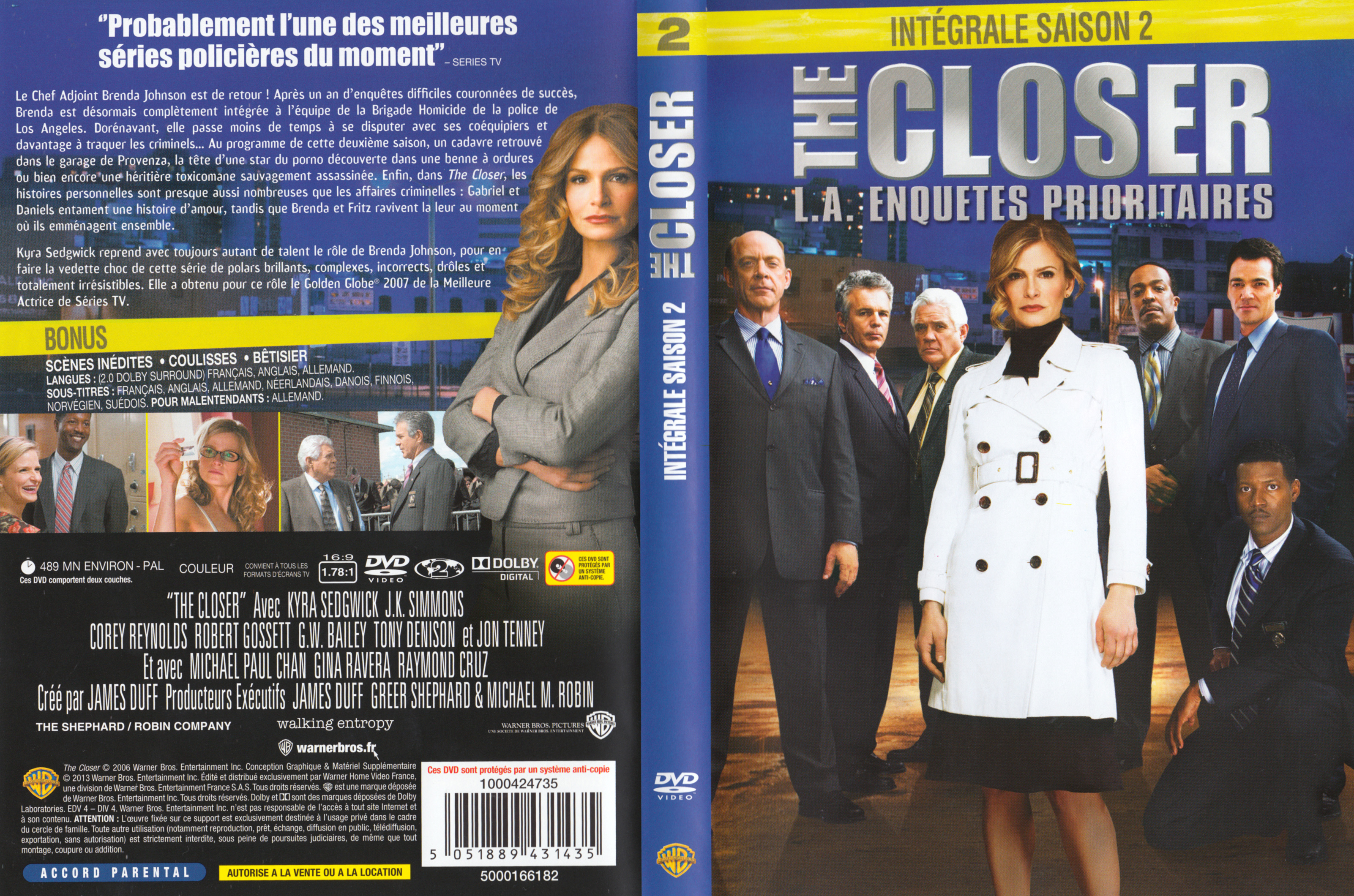 Jaquette DVD The Closer Saison 2