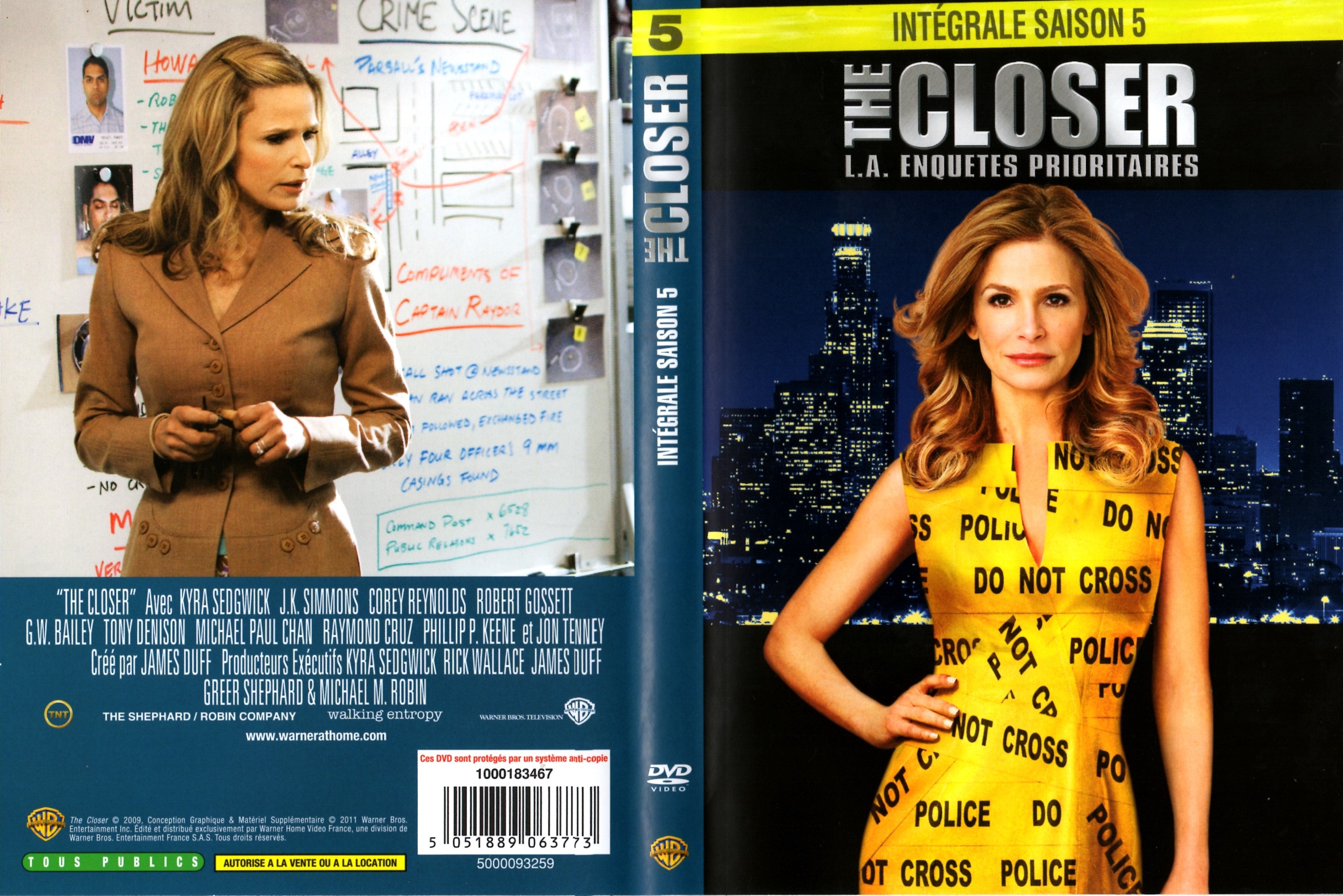 Jaquette DVD The Closer Saison 5