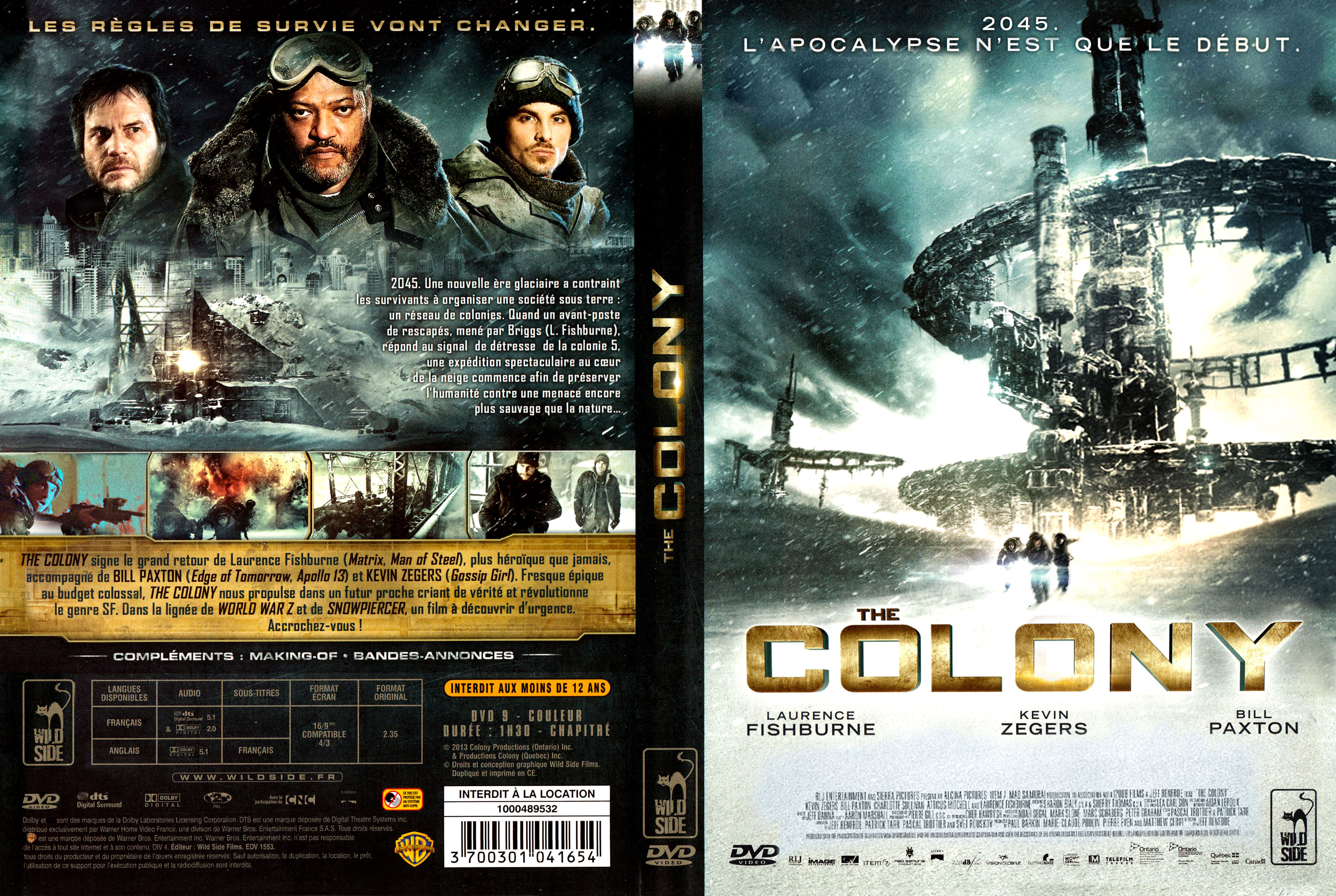 Jaquette DVD The Colony