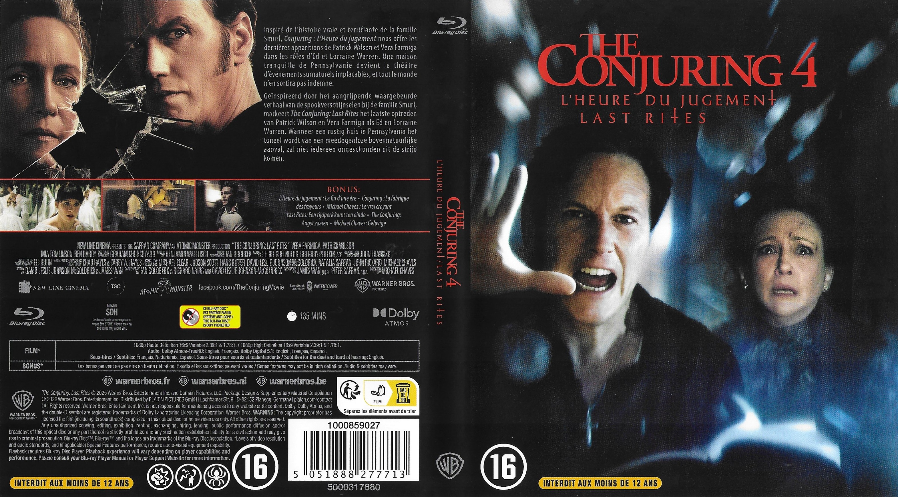 Jaquette DVD The Conjuring 4 L