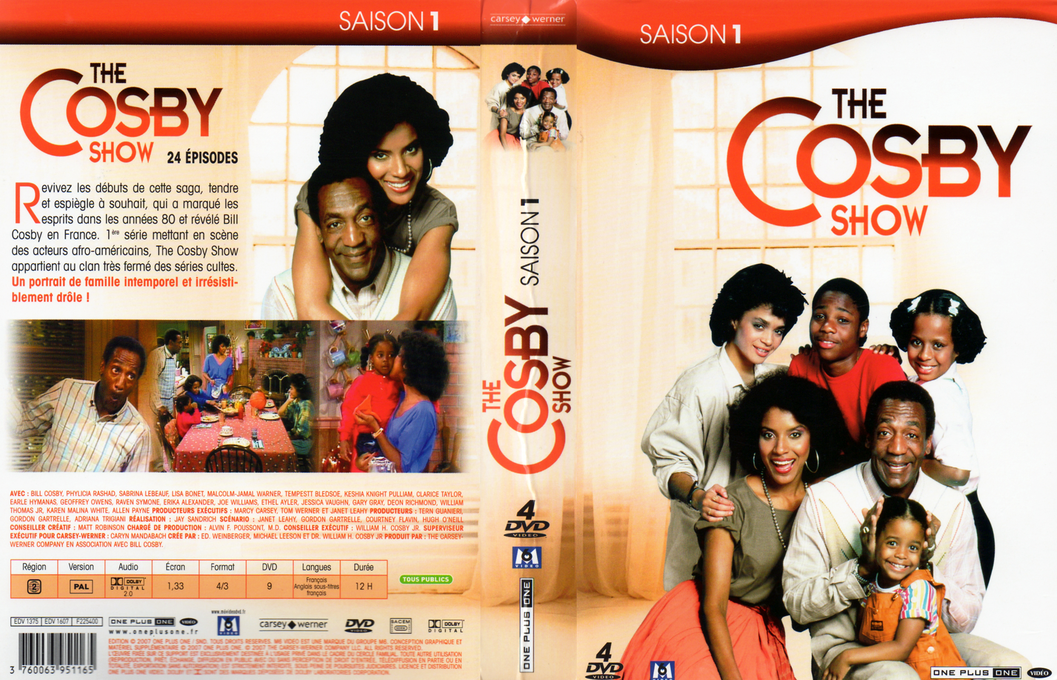 Jaquette DVD The Cosby show Saison 1 COFFRET