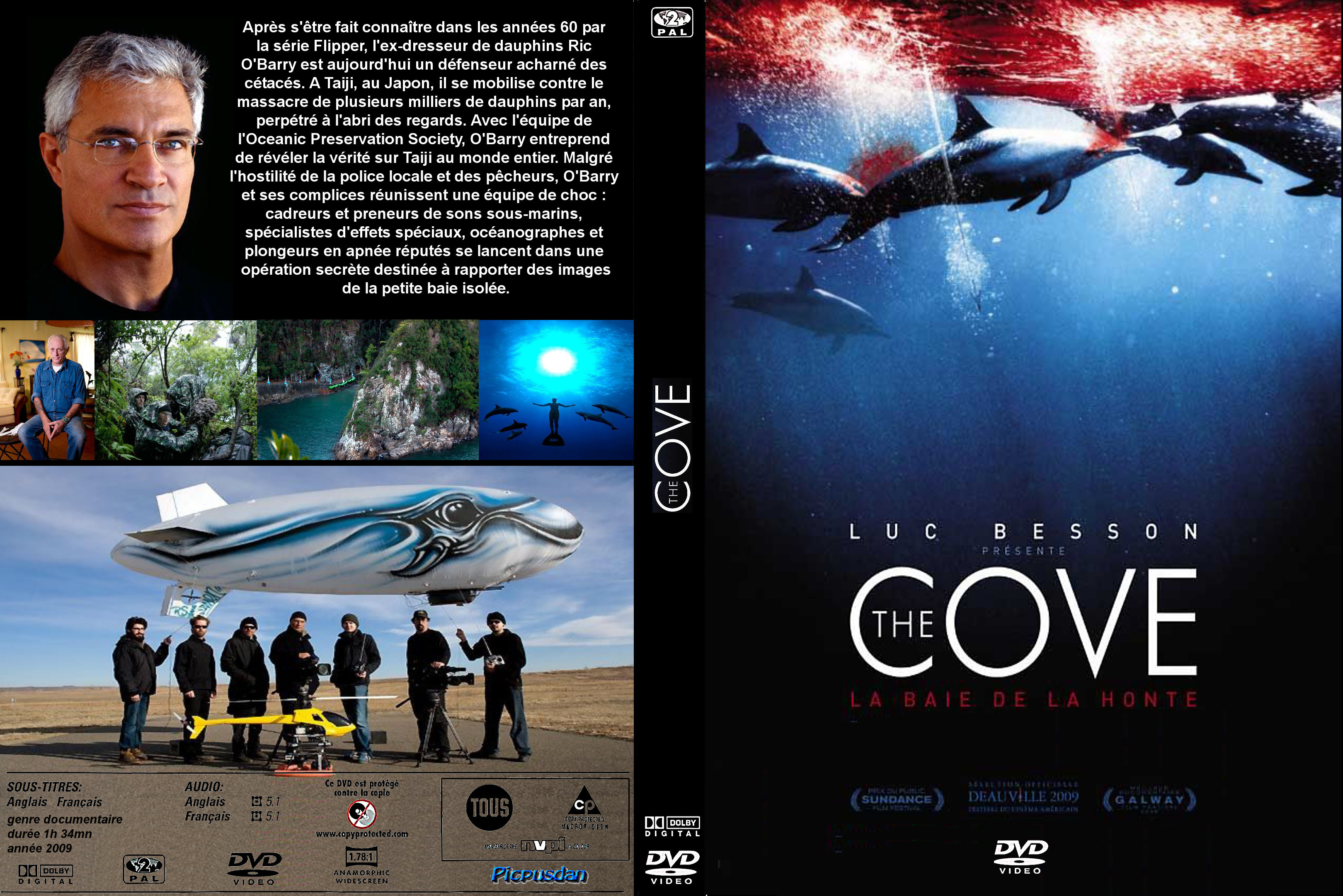 Jaquette DVD The Cove custom