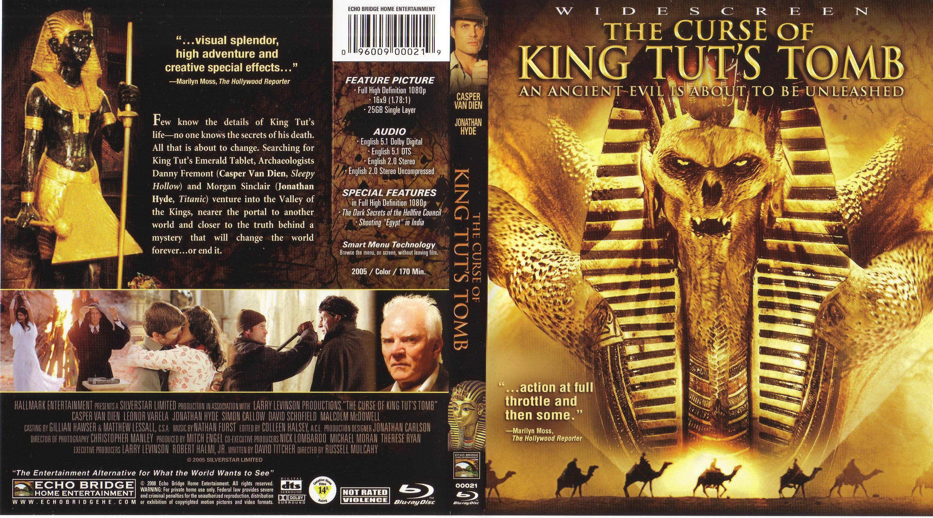 Jaquette DVD The Curse Of King Tut-s Tomb - La maldiction du pharaon (2006) (Canadienne) (BLU-RAY)