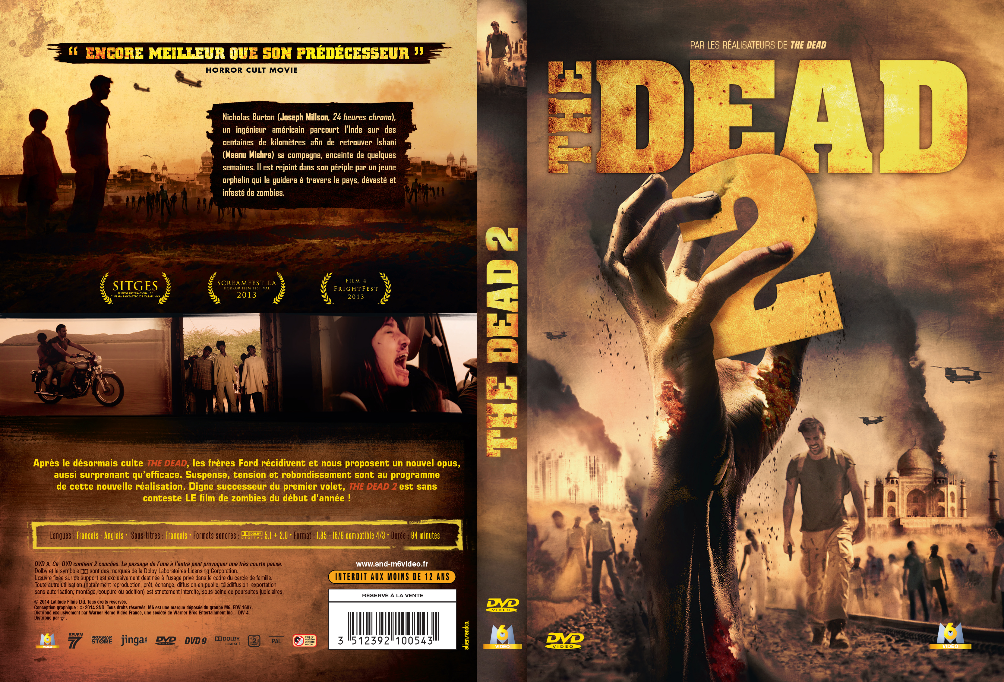 Jaquette DVD The Dead 2
