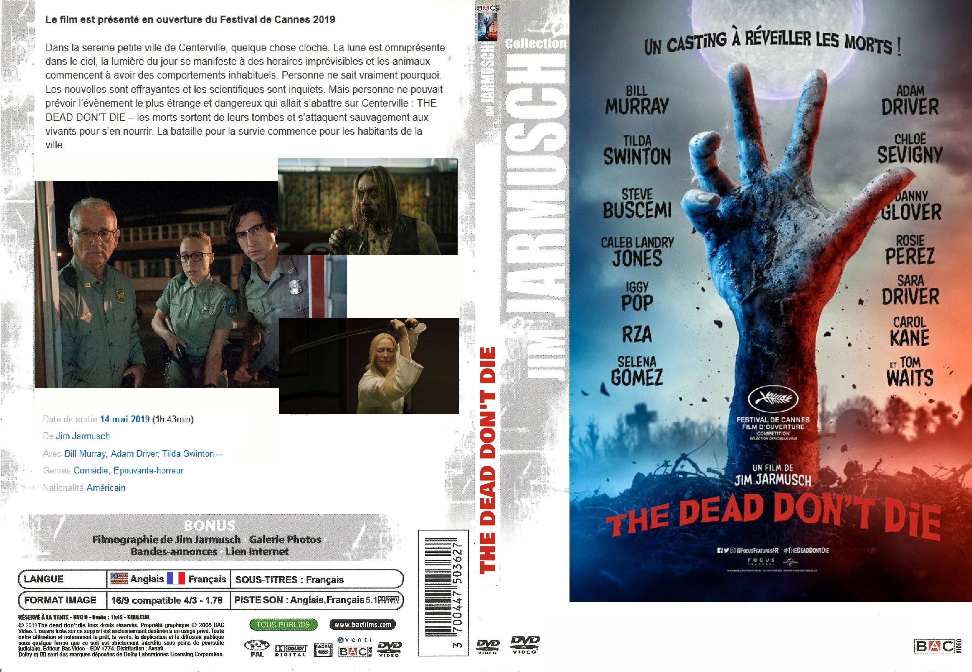 Jaquette DVD The Dead don