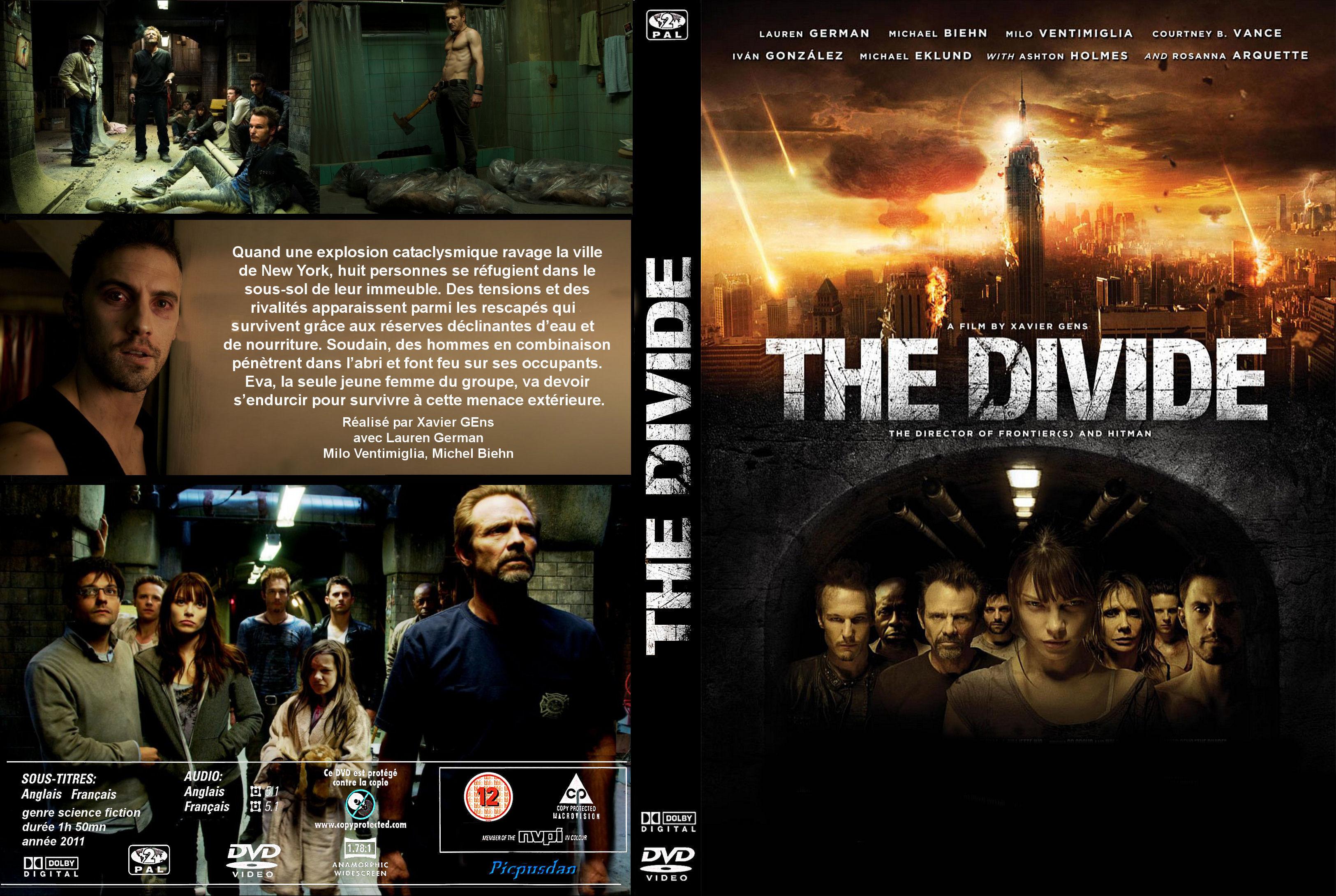 Jaquette DVD The Divide custom