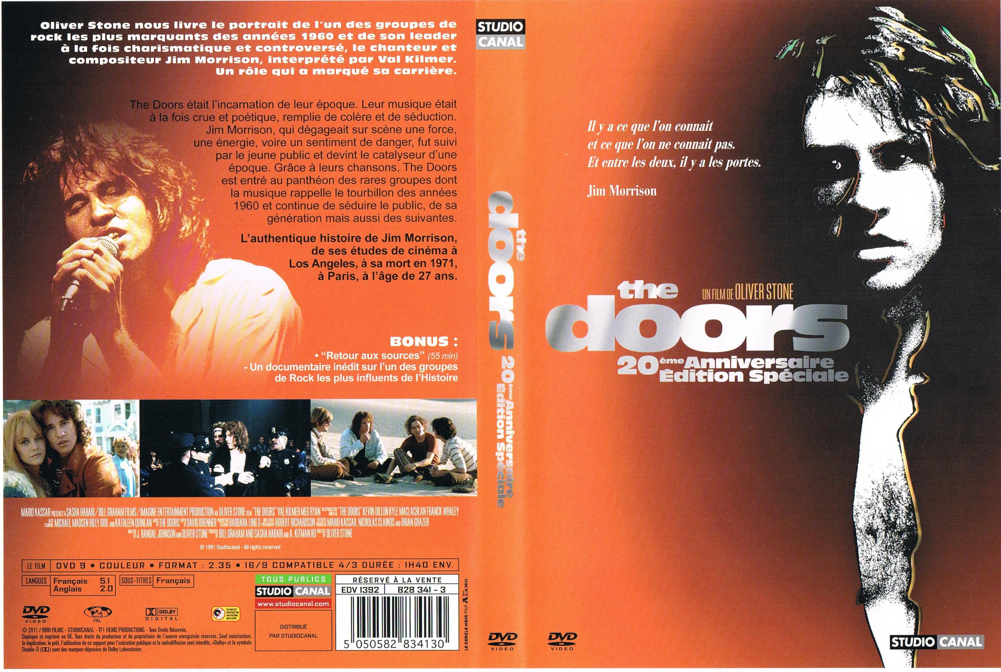 Jaquette DVD The Doors v2