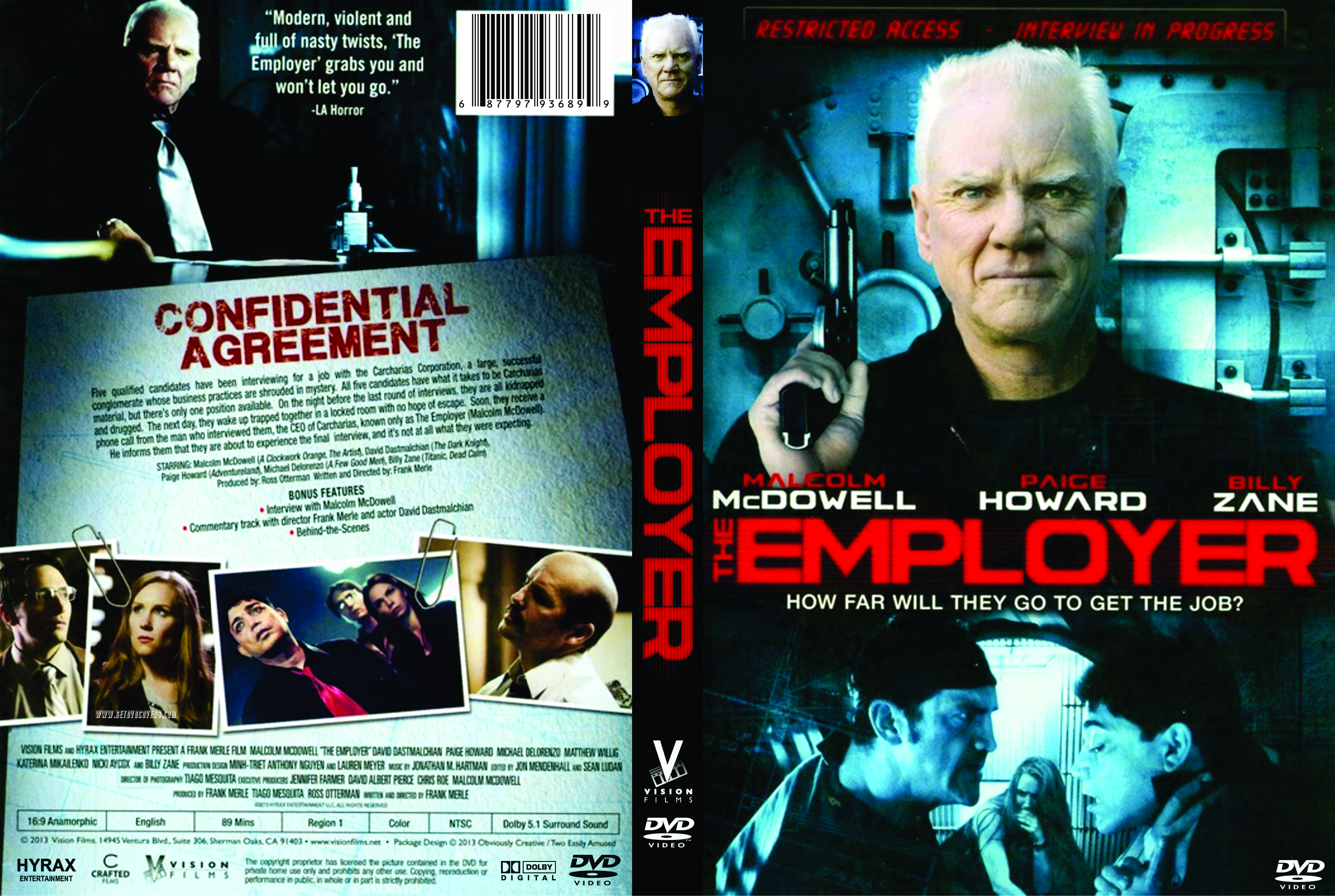 Jaquette DVD The Employer - L