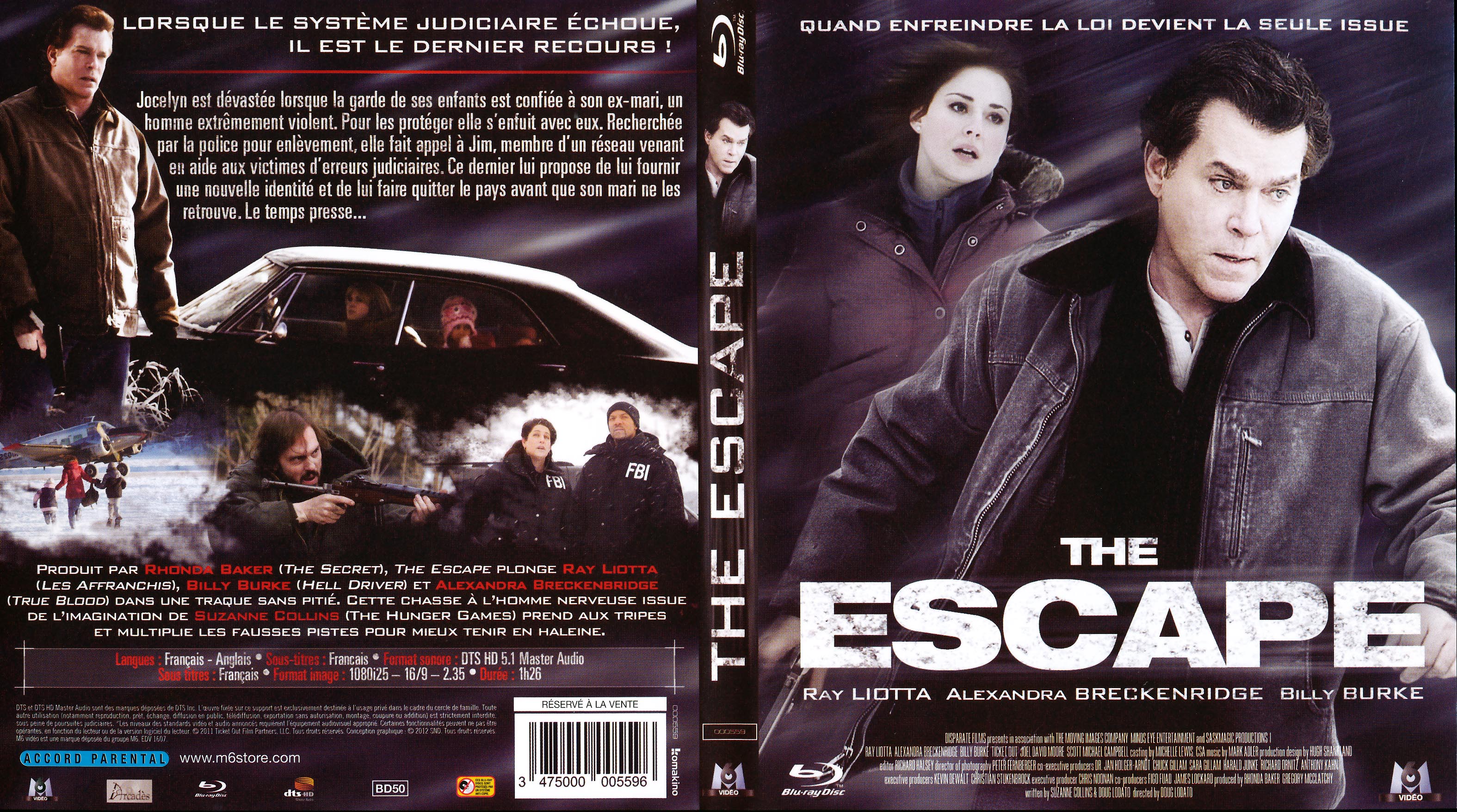 Jaquette DVD The Escape