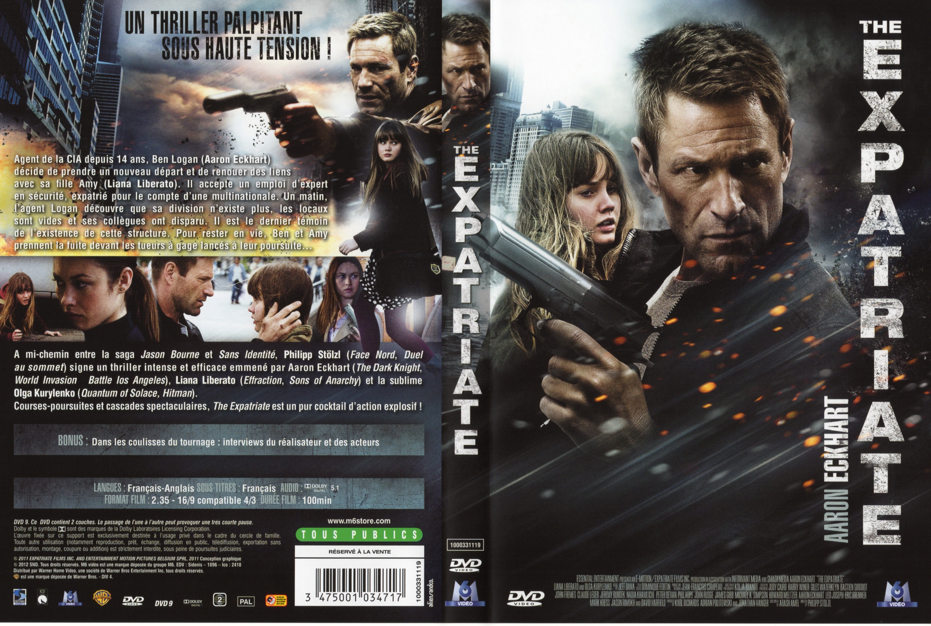 Jaquette DVD The Expatriate