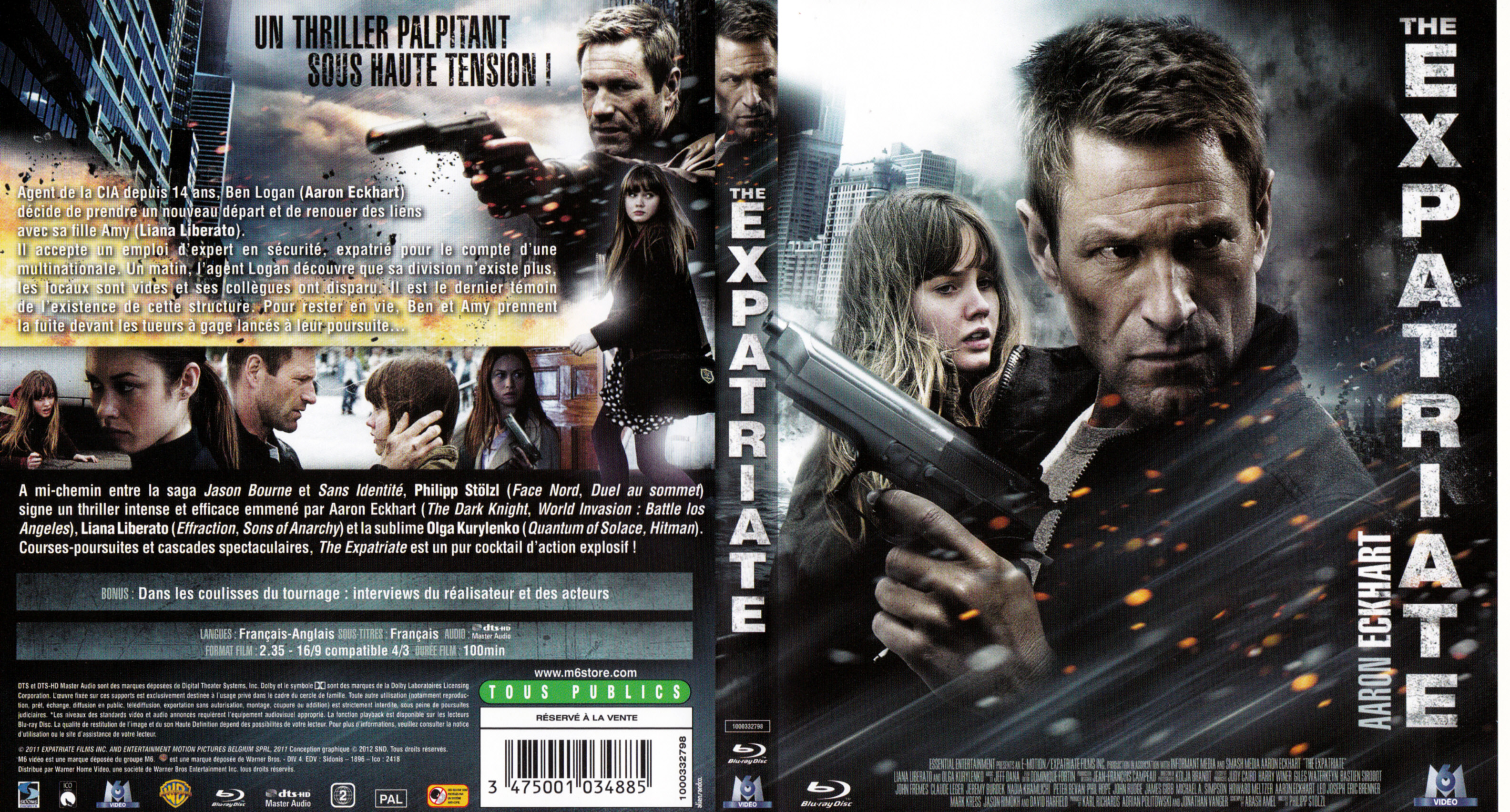 Jaquette DVD The Expatriate (BLU-RAY)