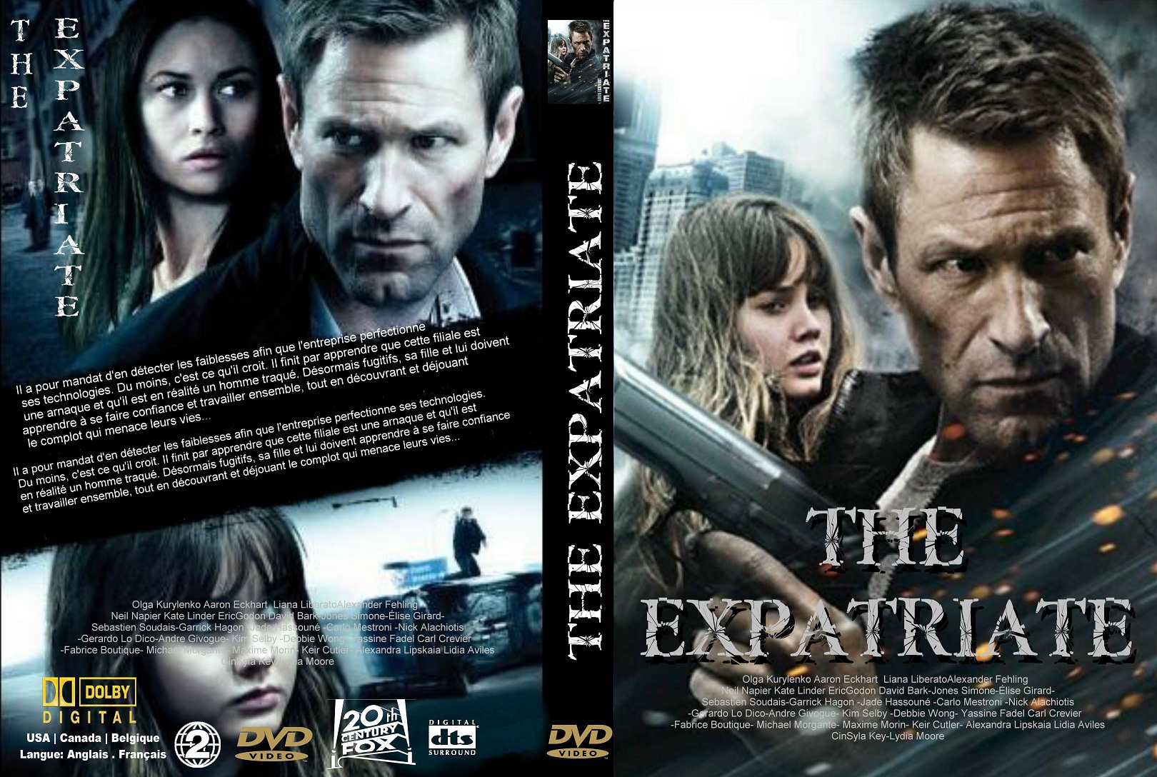 Jaquette DVD The Expatriate custom