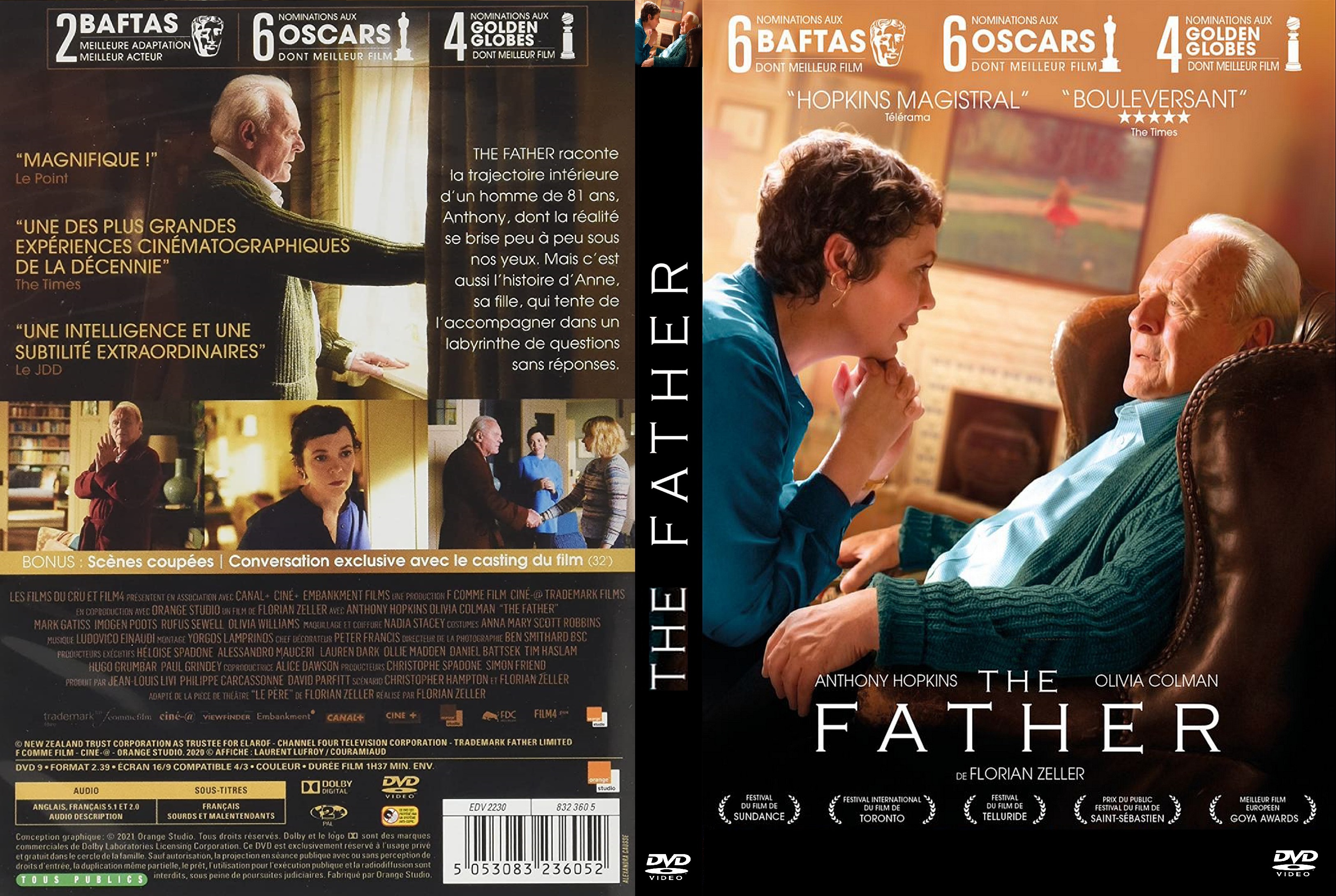 Jaquette DVD The Father custom