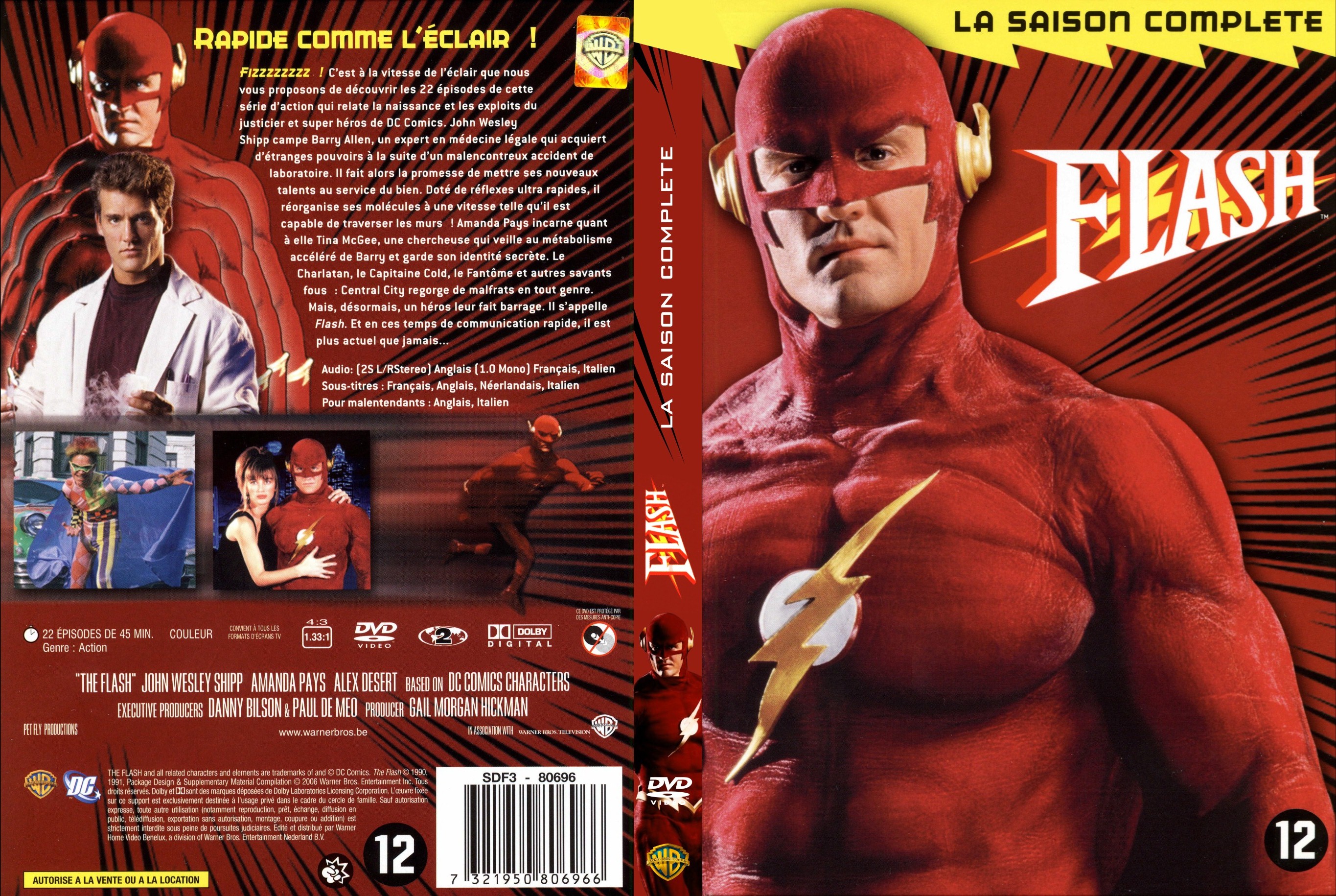 Jaquette DVD The Flash (1991) Saison 1