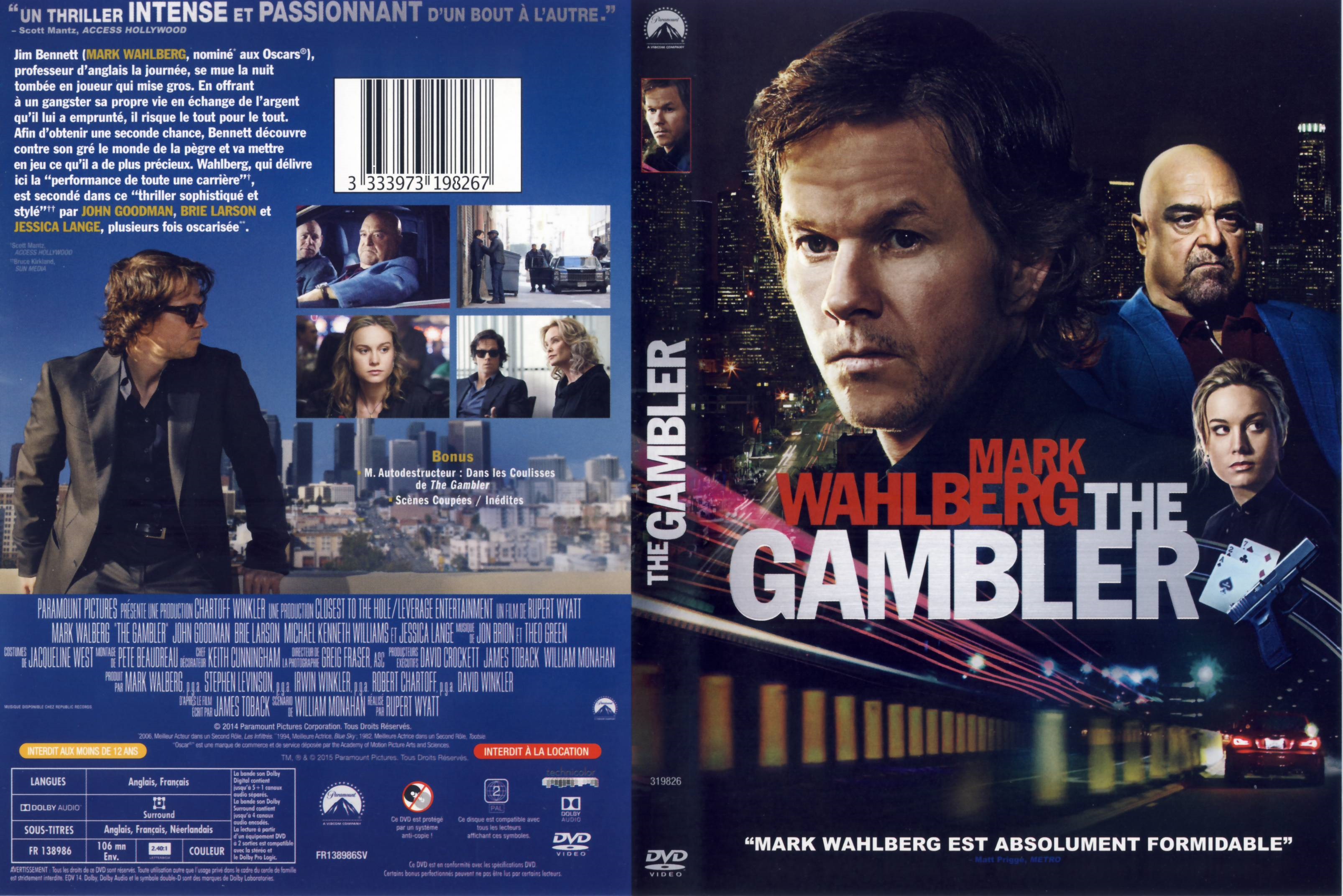 Jaquette DVD The Gambler