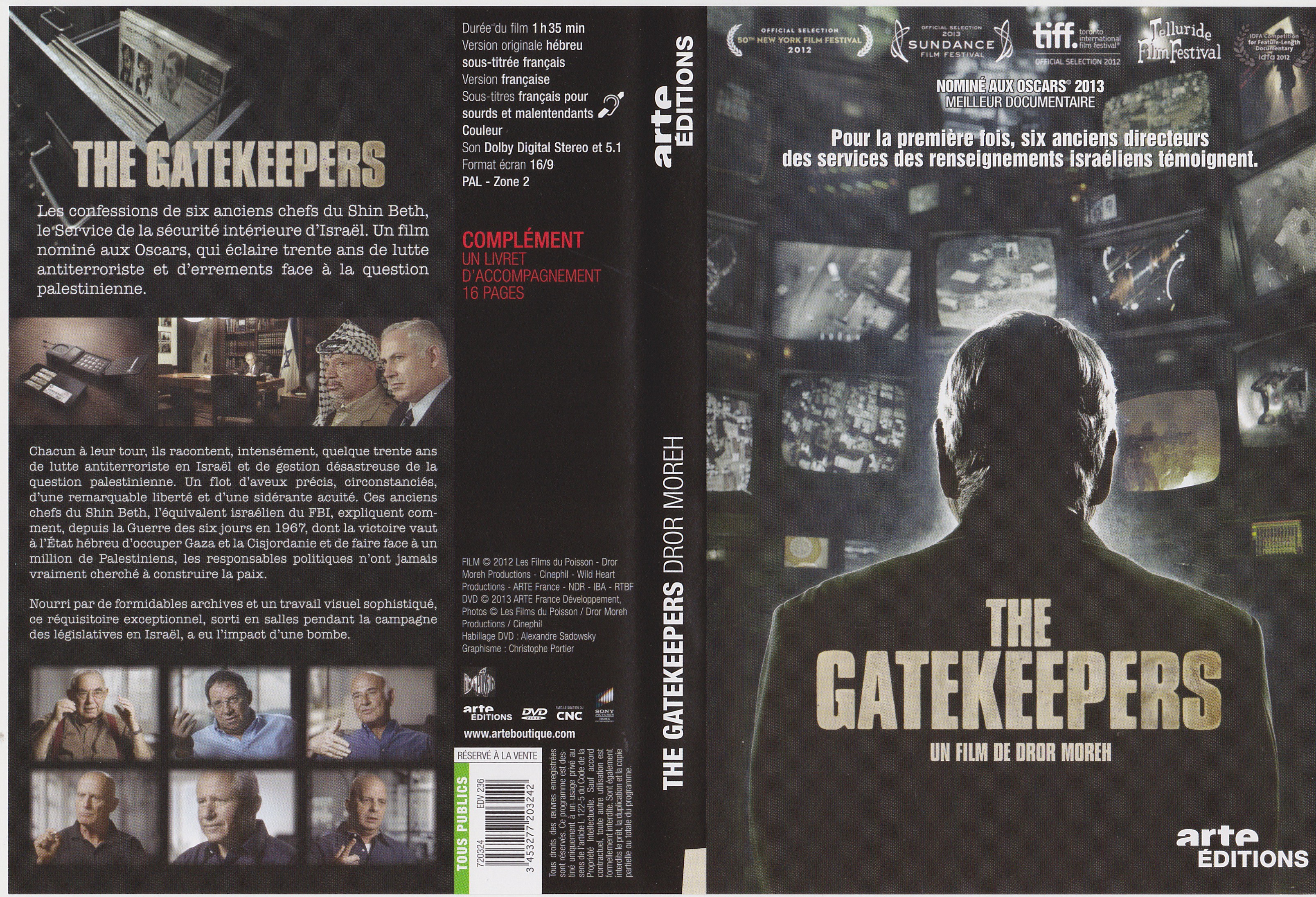 Jaquette DVD The Gatekeepers