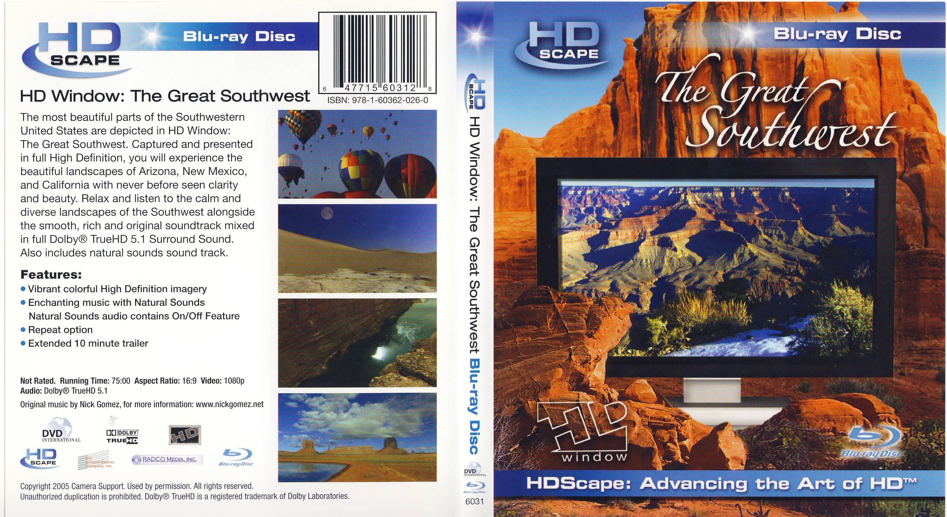Jaquette DVD The Great Southwest Zone 1 (BLU-RAY)
