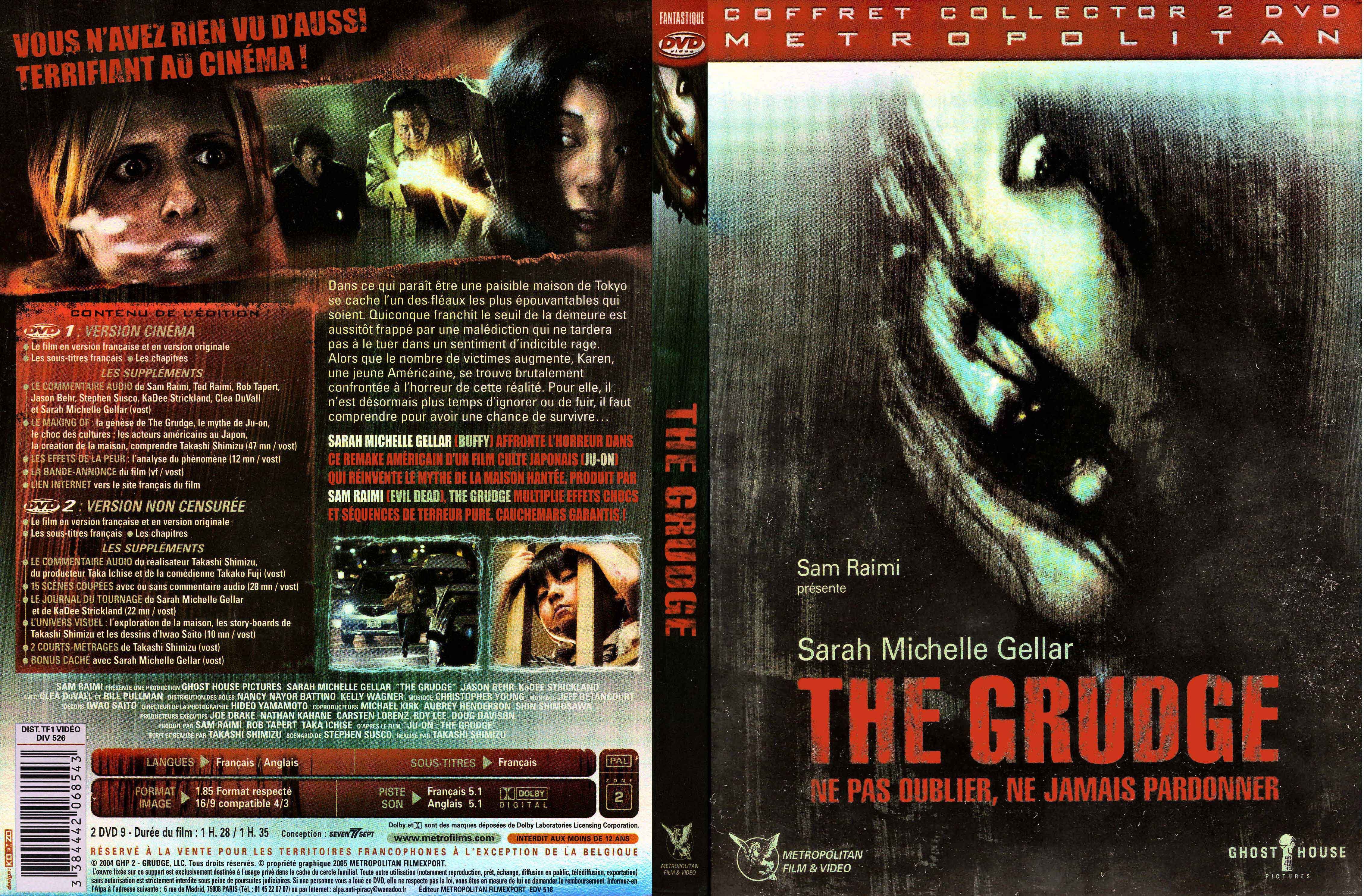 Jaquette DVD The Grudge v2
