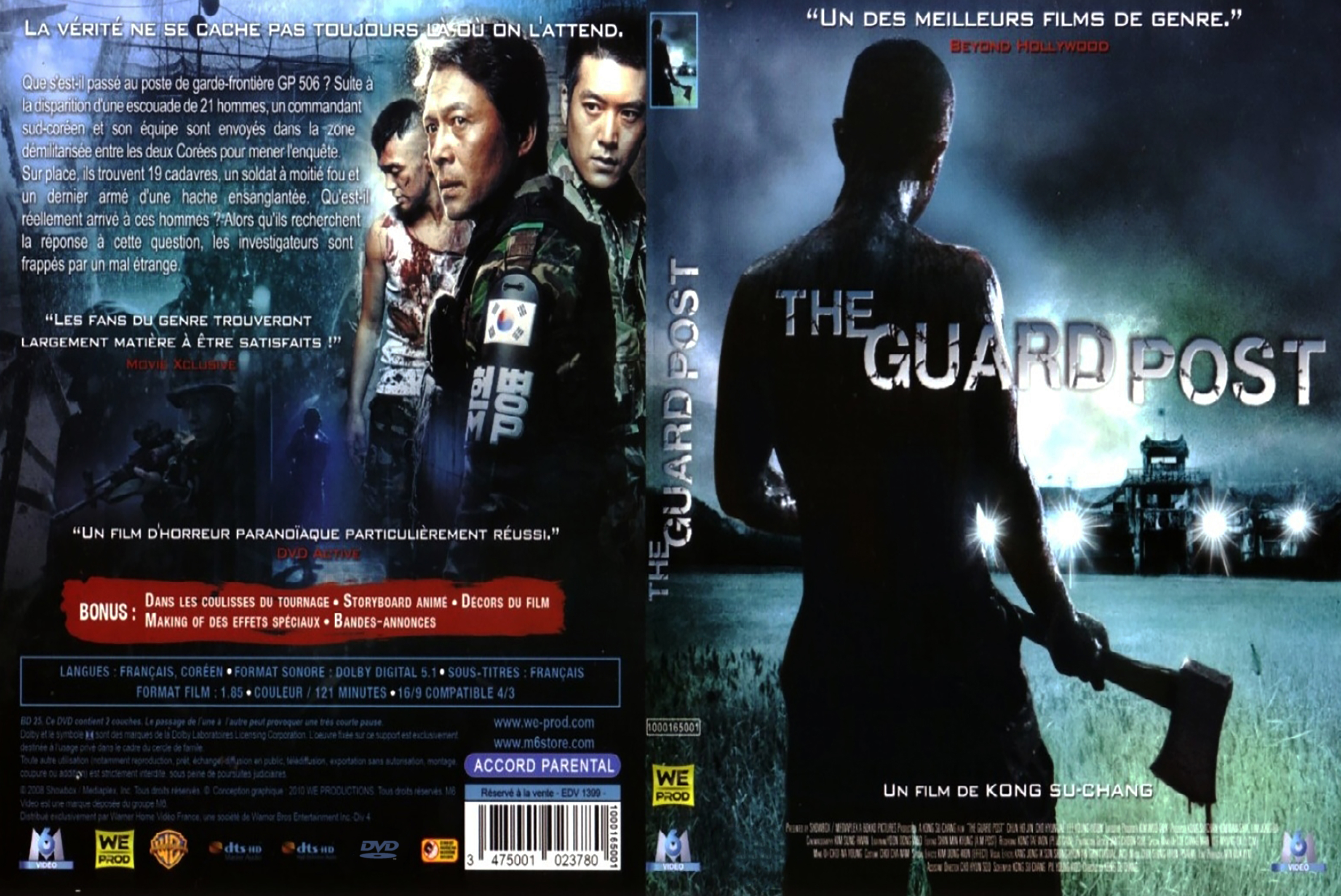 Jaquette DVD The Guard Post custom