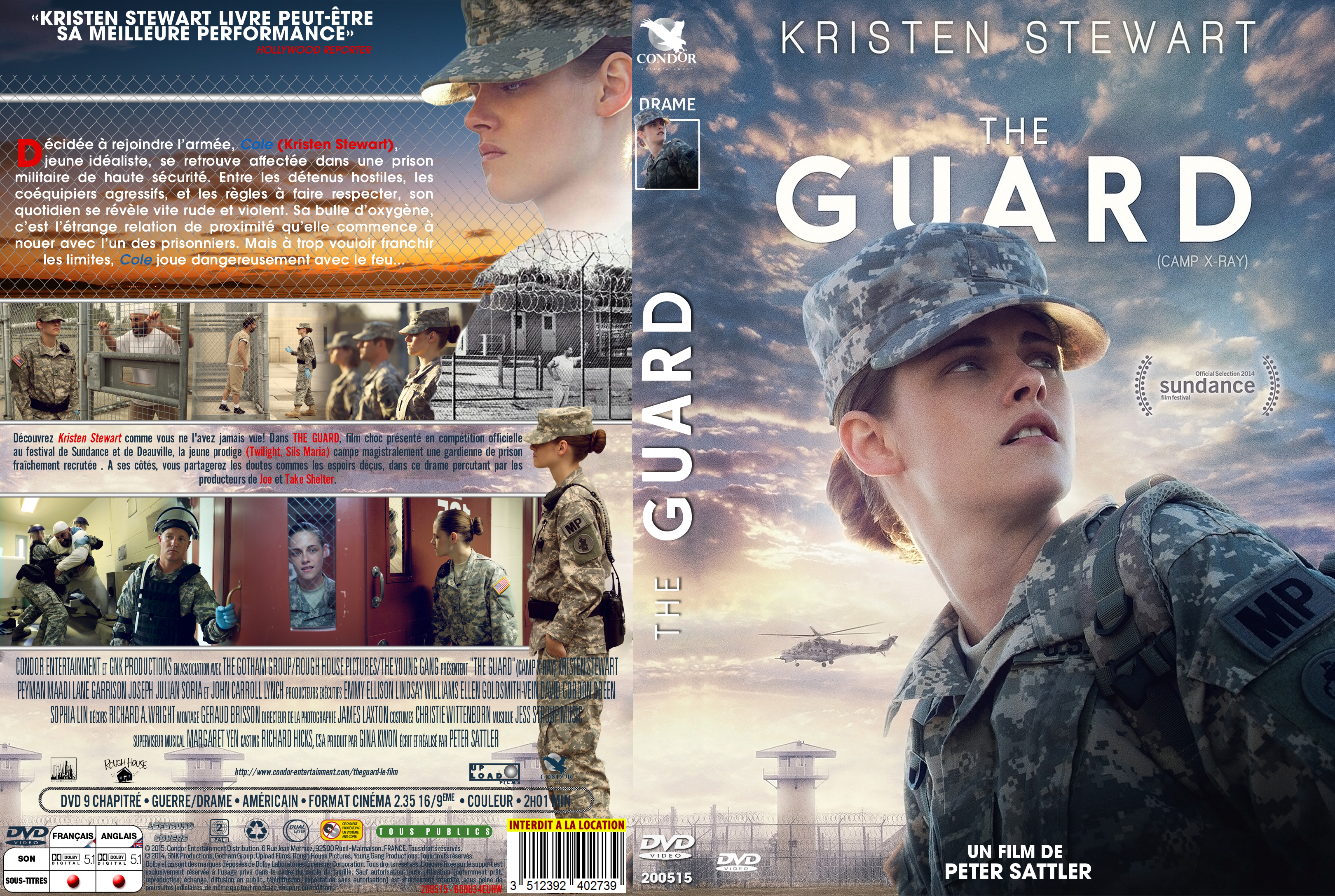 Jaquette DVD The Guard custom
