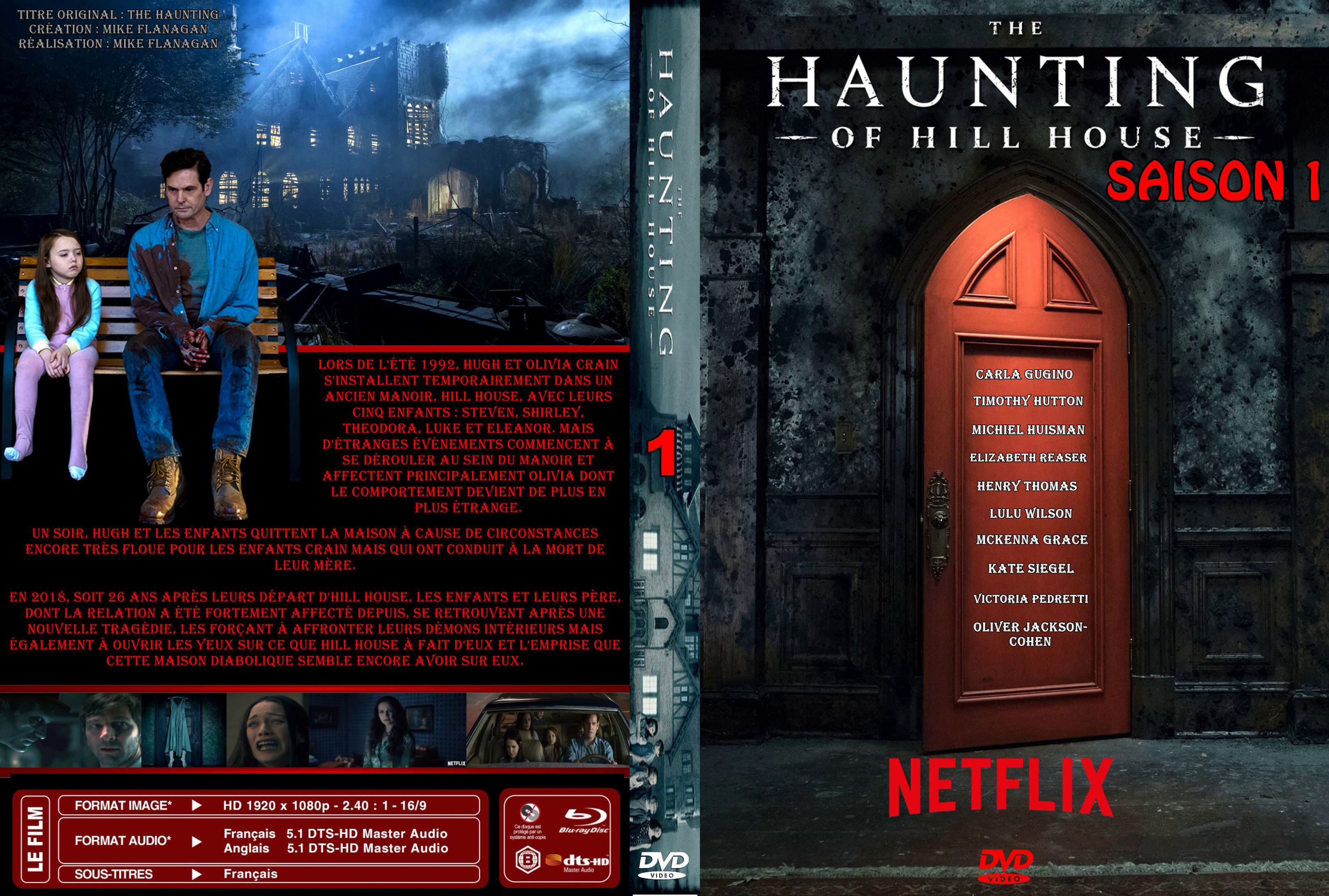 Jaquette DVD The Haunting of Hill House Saison 1 custom v2