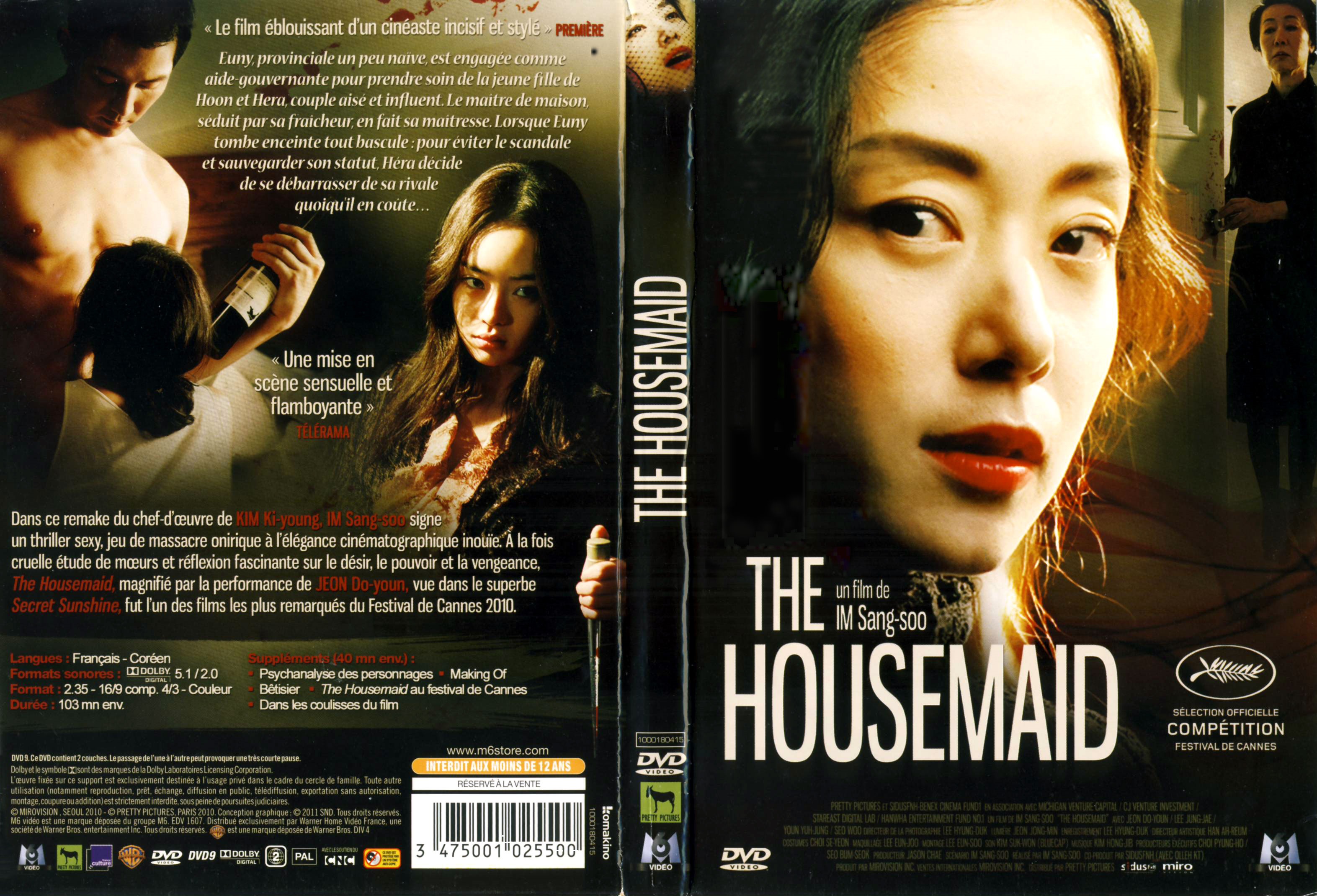 Jaquette DVD The Housemaid