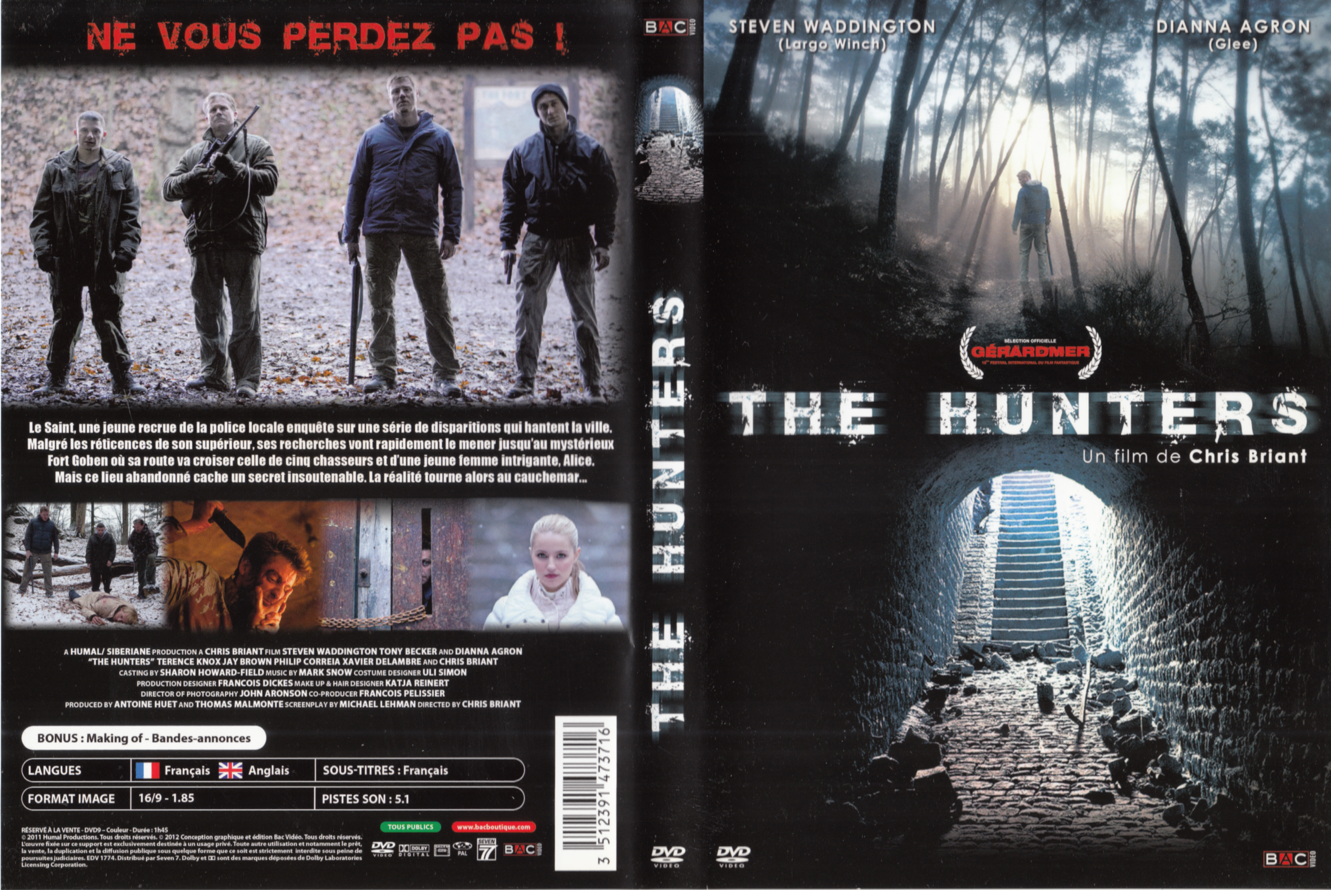 Jaquette DVD The Hunters