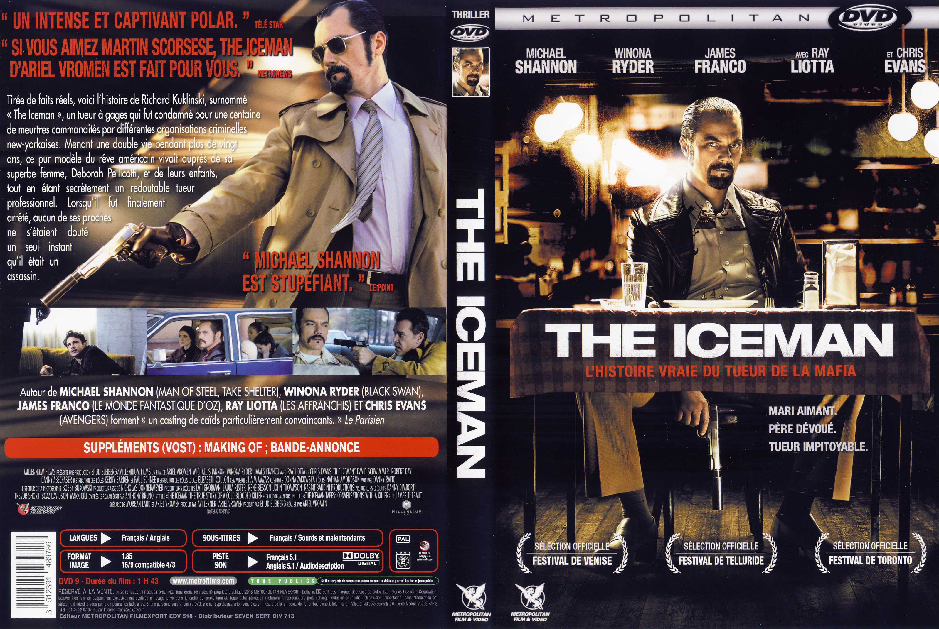 Jaquette DVD The Iceman