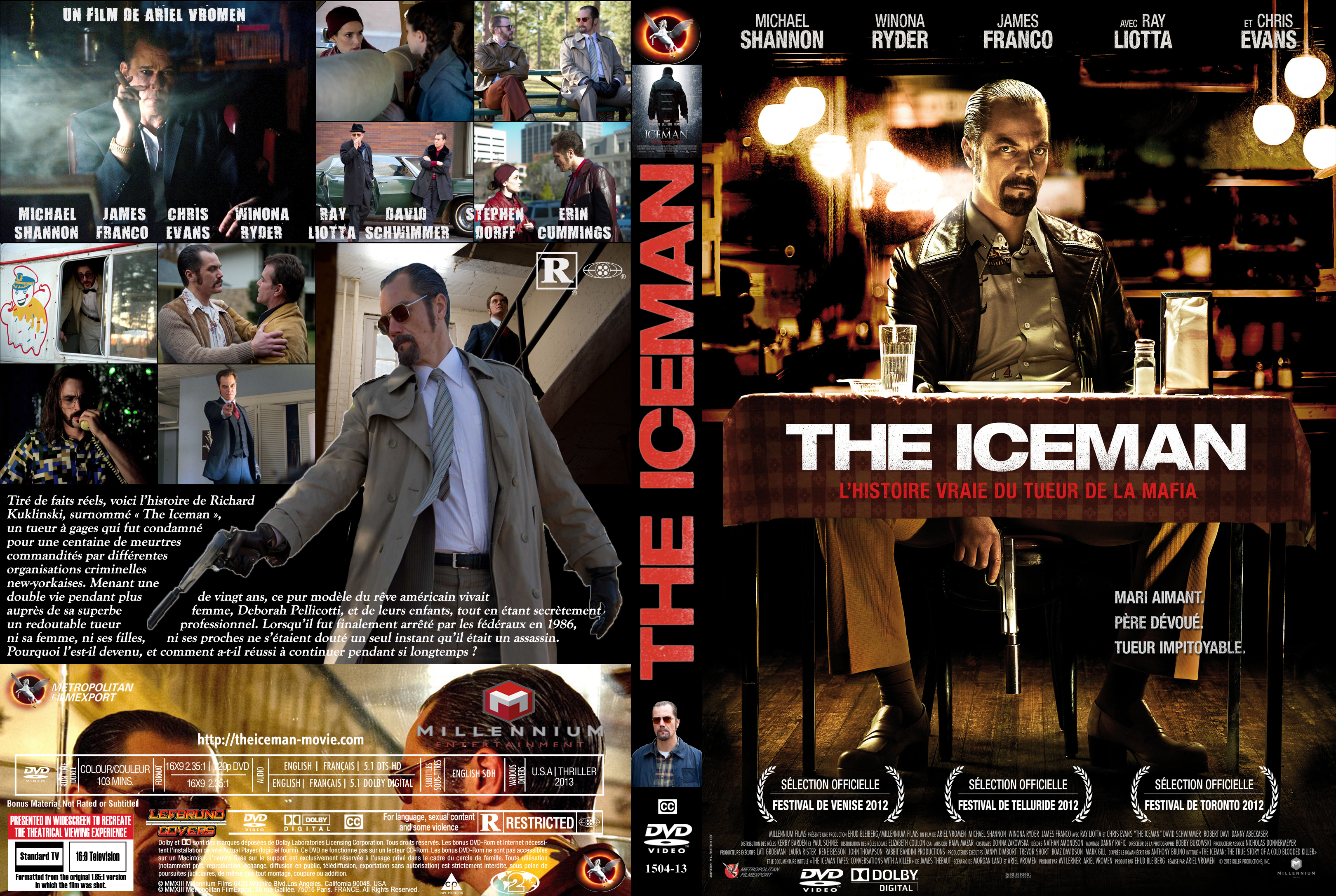 Jaquette DVD The Iceman custom