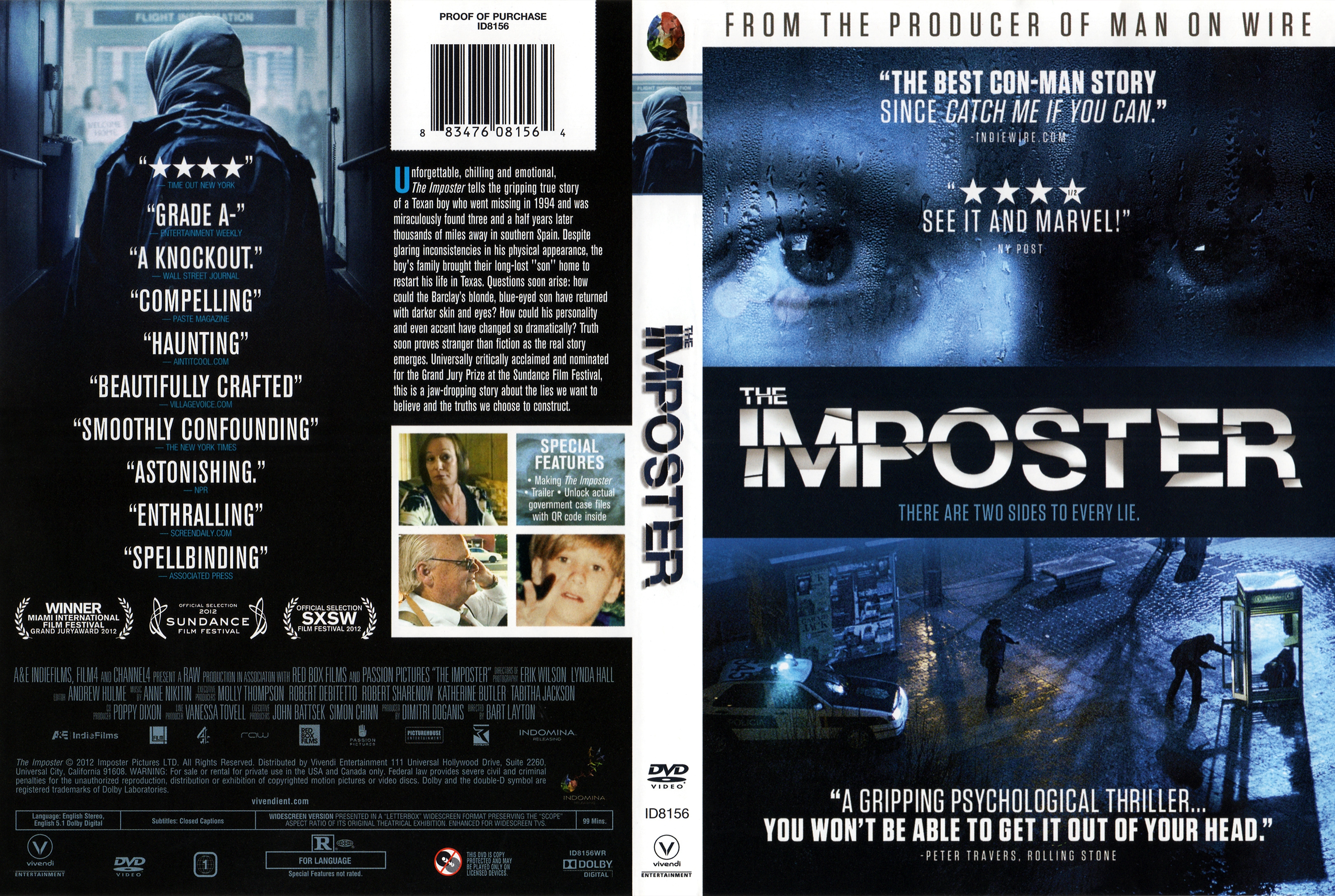 Jaquette DVD The Imposter Zone 1
