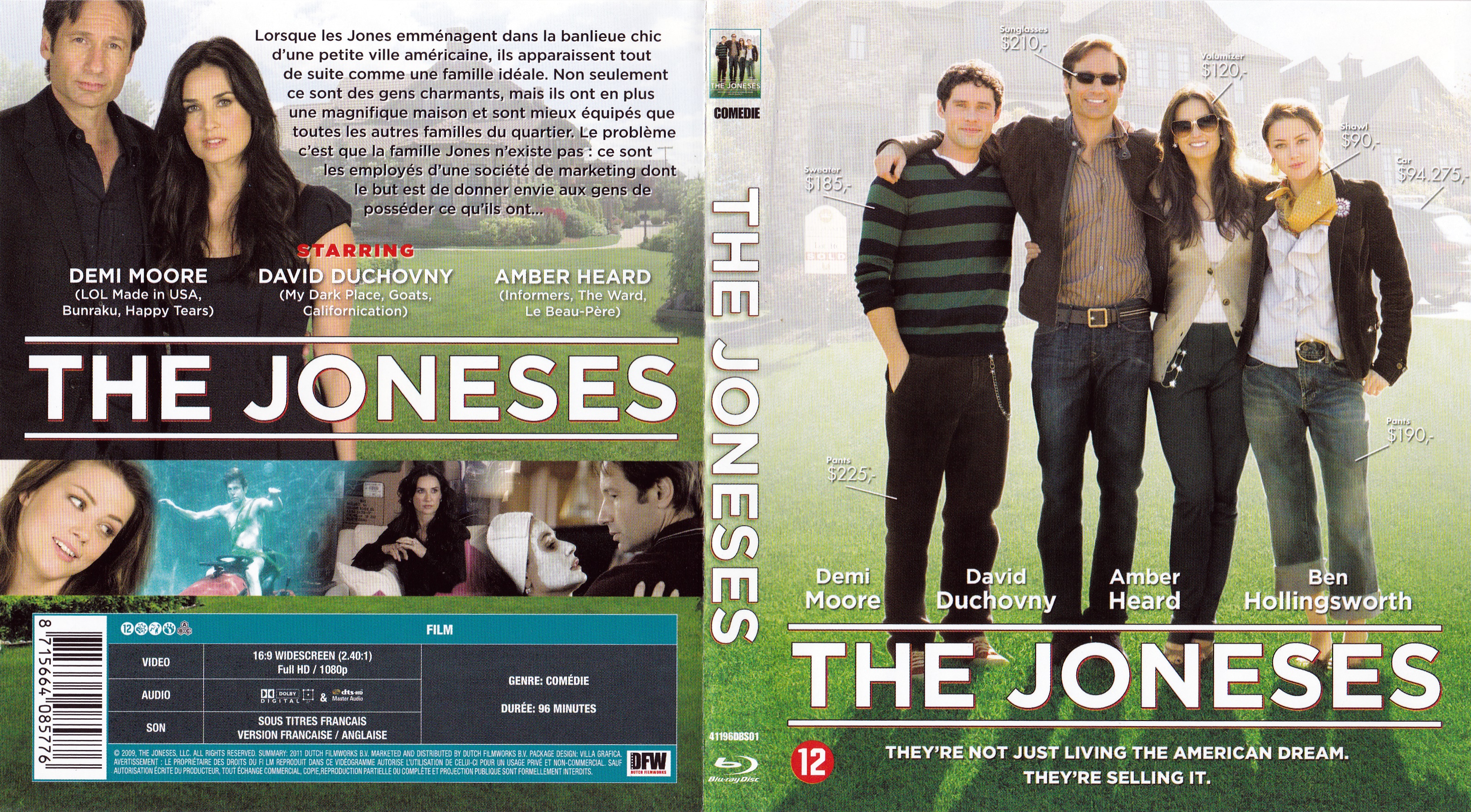 Jaquette DVD The Joneses (BLU-RAY)
