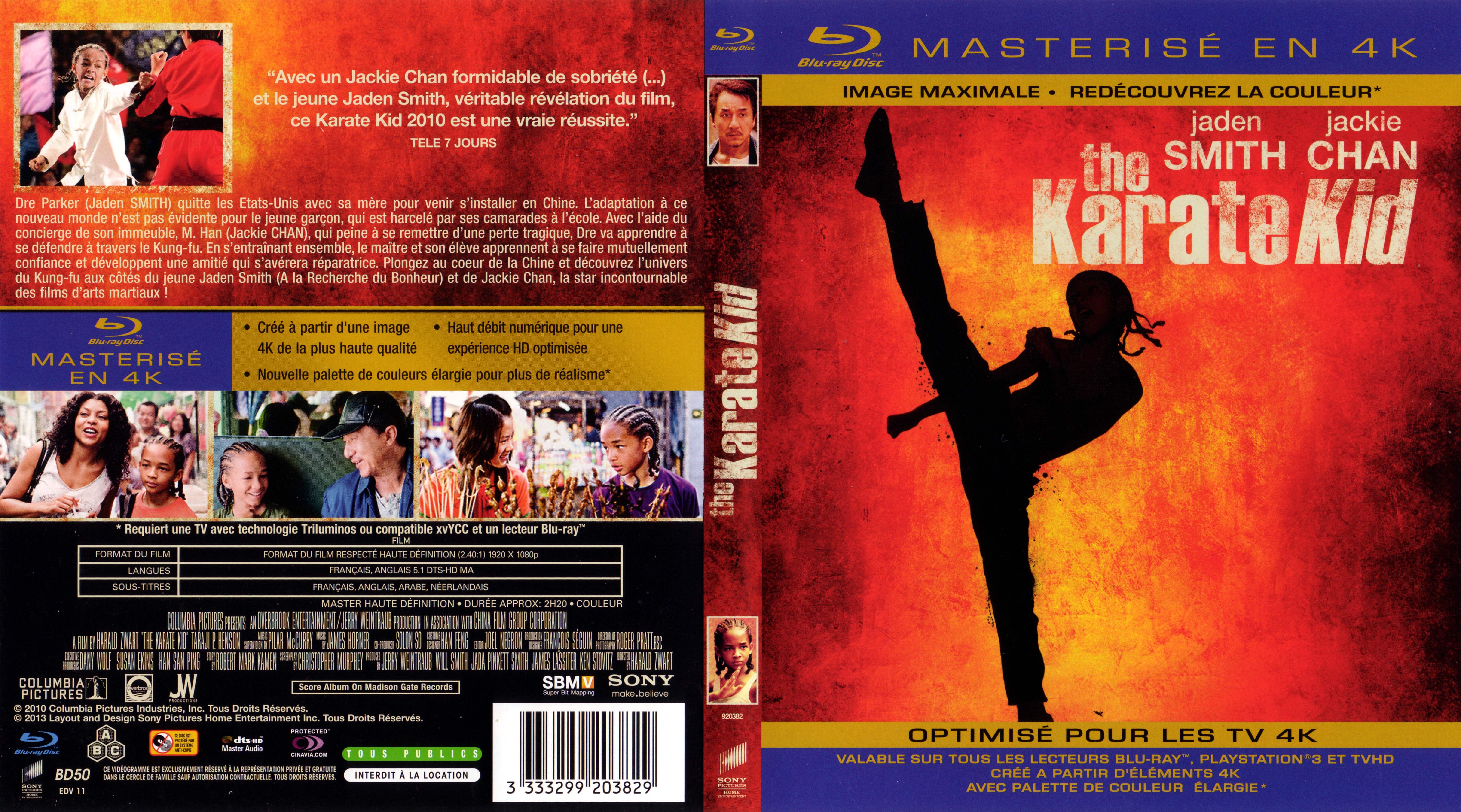 Jaquette DVD The Karat Kid (2010) 4K (BLU-RAY)