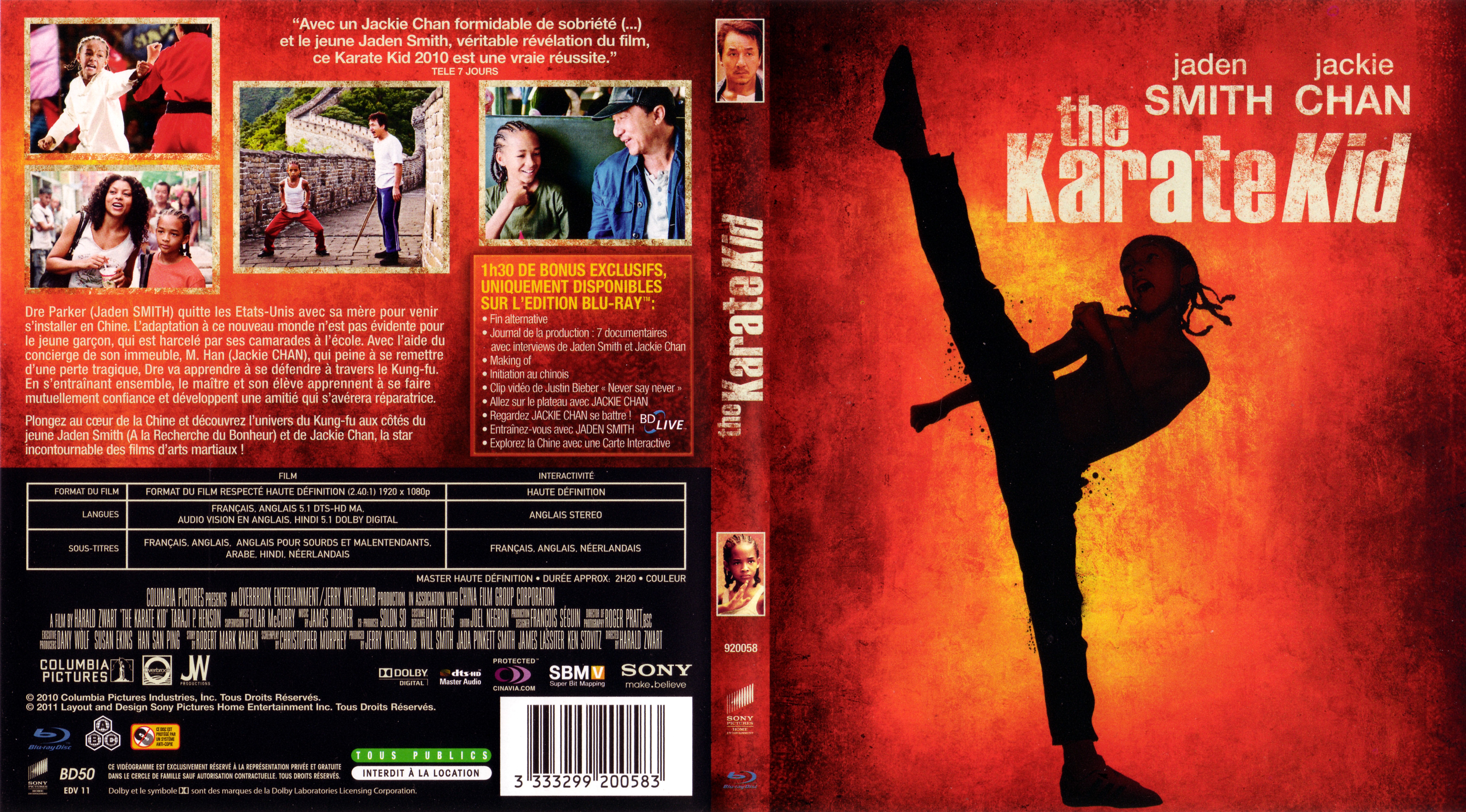 Jaquette DVD The Karat Kid (2010) (BLU-RAY) v2